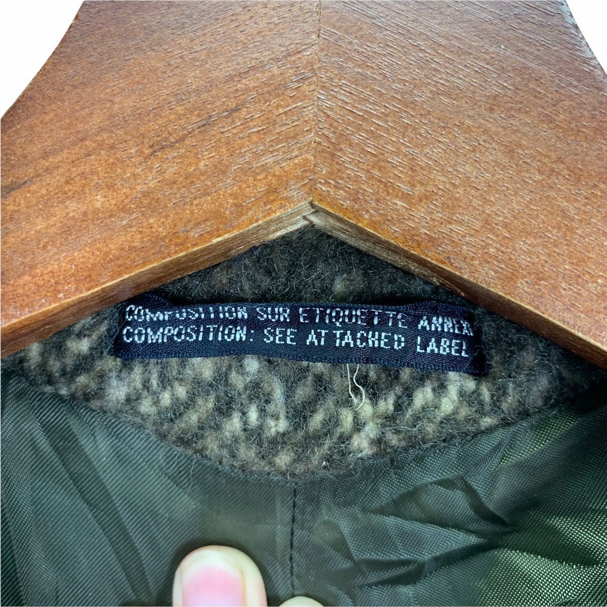 Autumn Cashmere Vintage Ined By Yohji Yamamoto Long Jacket Size S / US 4 / IT 40 - 6 Thumbnail