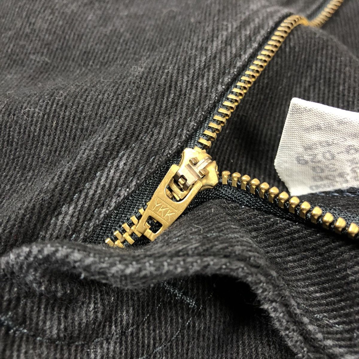 Lee Vintage 90s Lee 33x30 Made in USA Black Washed Denim Size US 33 - 9 Thumbnail