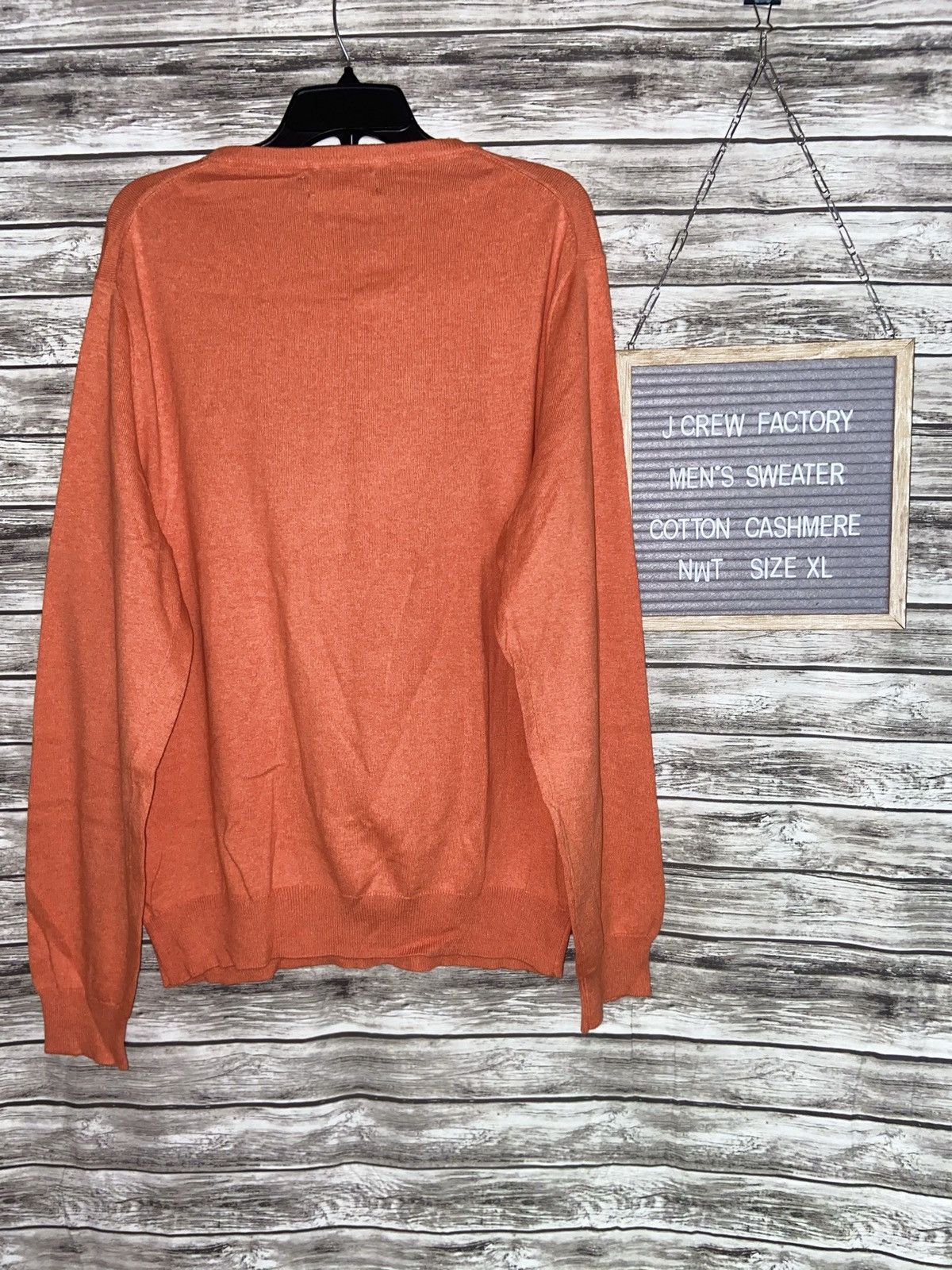 J.Crew J.CREW NWOT Coral Sweater Cotton Crew Neck Pullover Sz XL Size US XL / EU 56 / 4 - 6 Thumbnail
