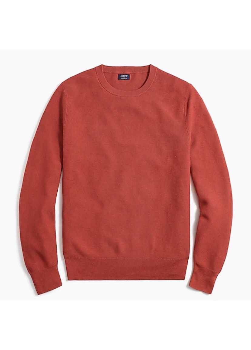 J.Crew J.CREW NWOT Coral Sweater Cotton Crew Neck Pullover Sz XL Size US XL / EU 56 / 4 - 4 Thumbnail