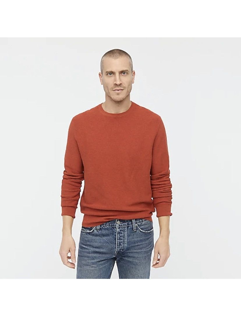 J.Crew J.CREW NWOT Coral Sweater Cotton Crew Neck Pullover Sz XL Size US XL / EU 56 / 4 - 2 Thumbnail