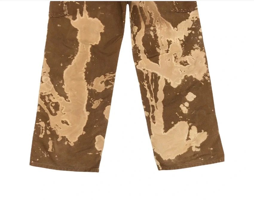 Carhartt × Vintage 🔥🔥Carhatt Carpenter Union Made Worker Custom Bleached Pants Size US 34 / EU 50 - 6 Thumbnail
