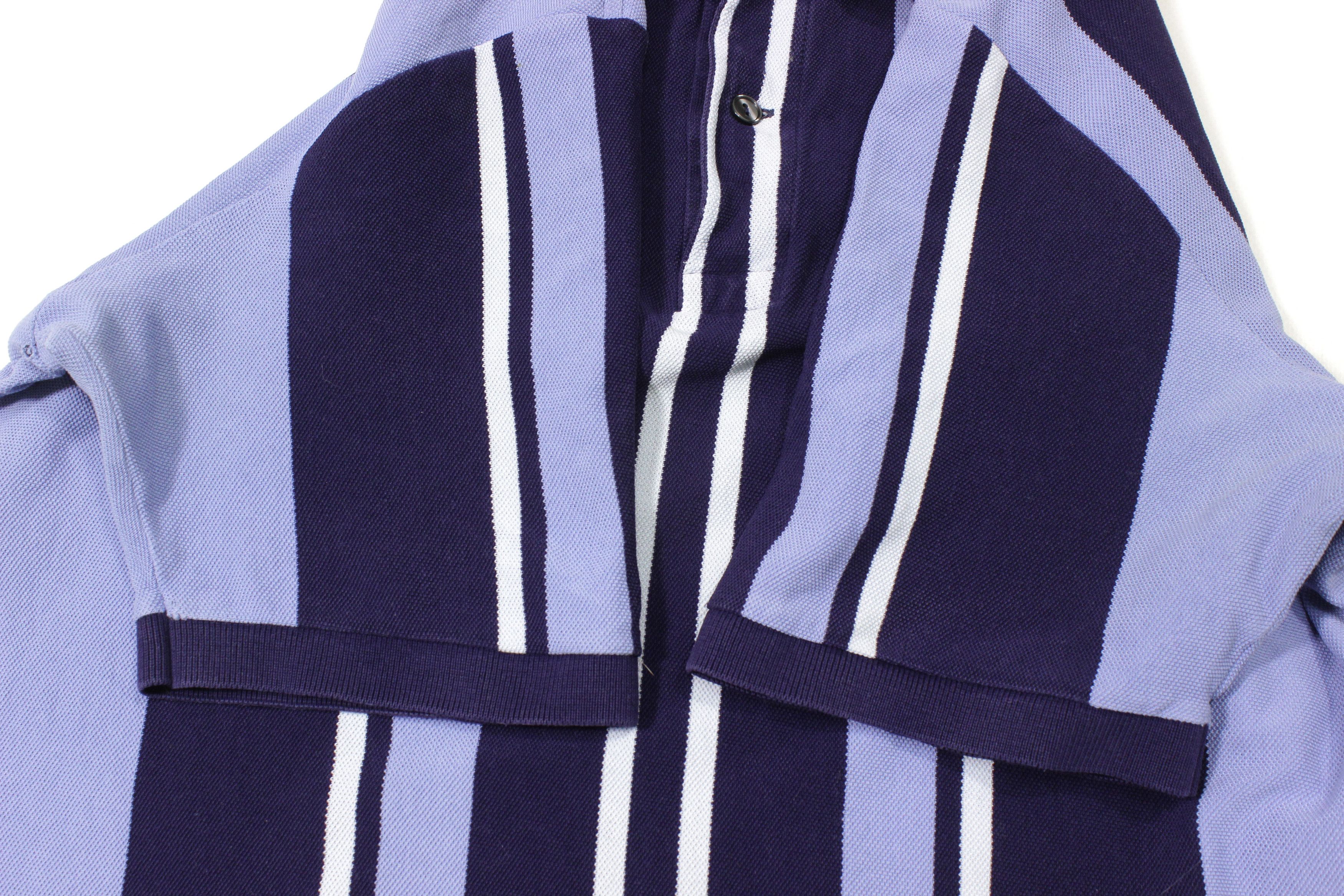Lacoste 90S Logo Striped Polo Vintage Size US L / EU 52-54 / 3 - 5 Thumbnail