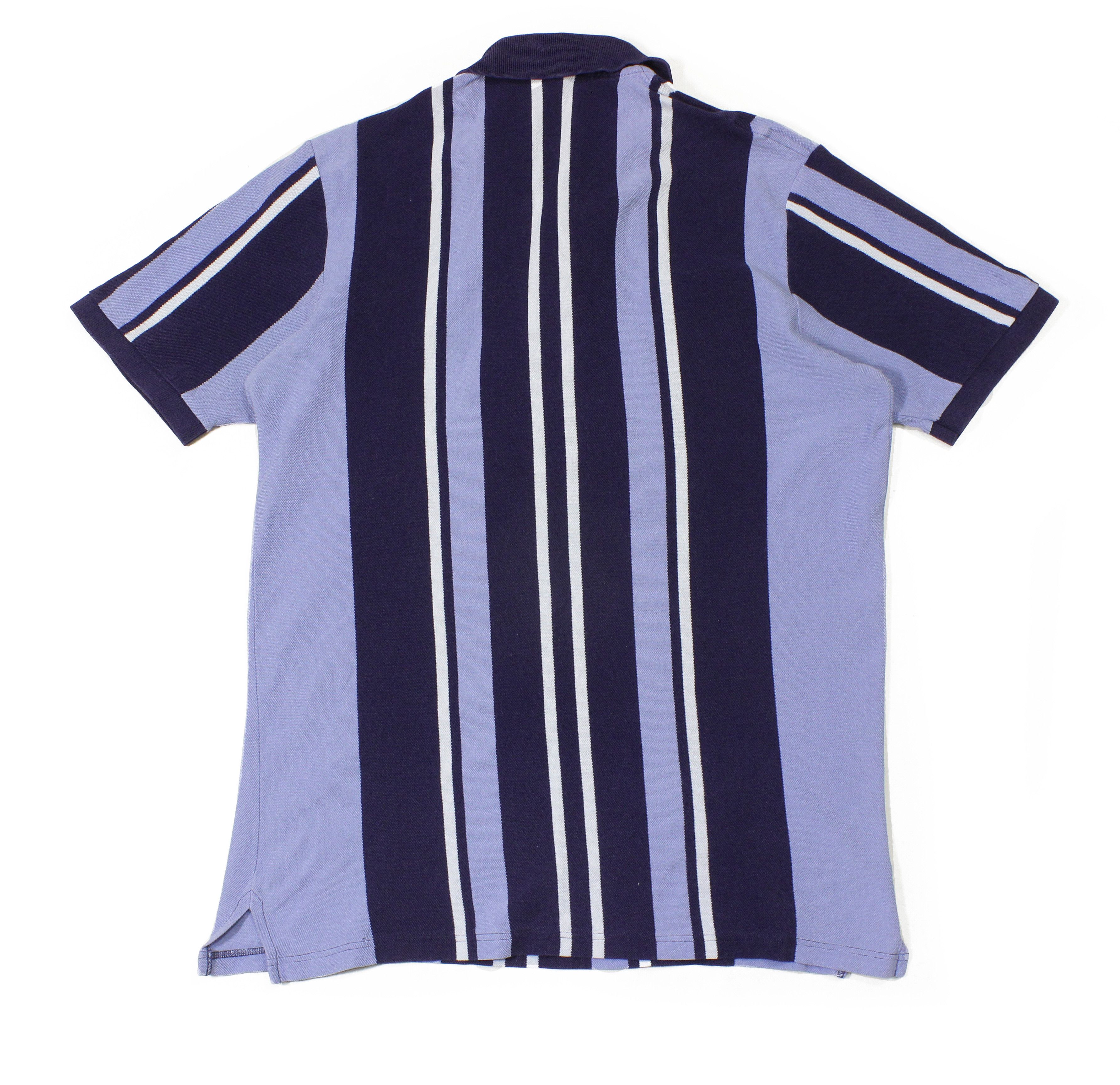 Lacoste 90S Logo Striped Polo Vintage Size US L / EU 52-54 / 3 - 2 Thumbnail
