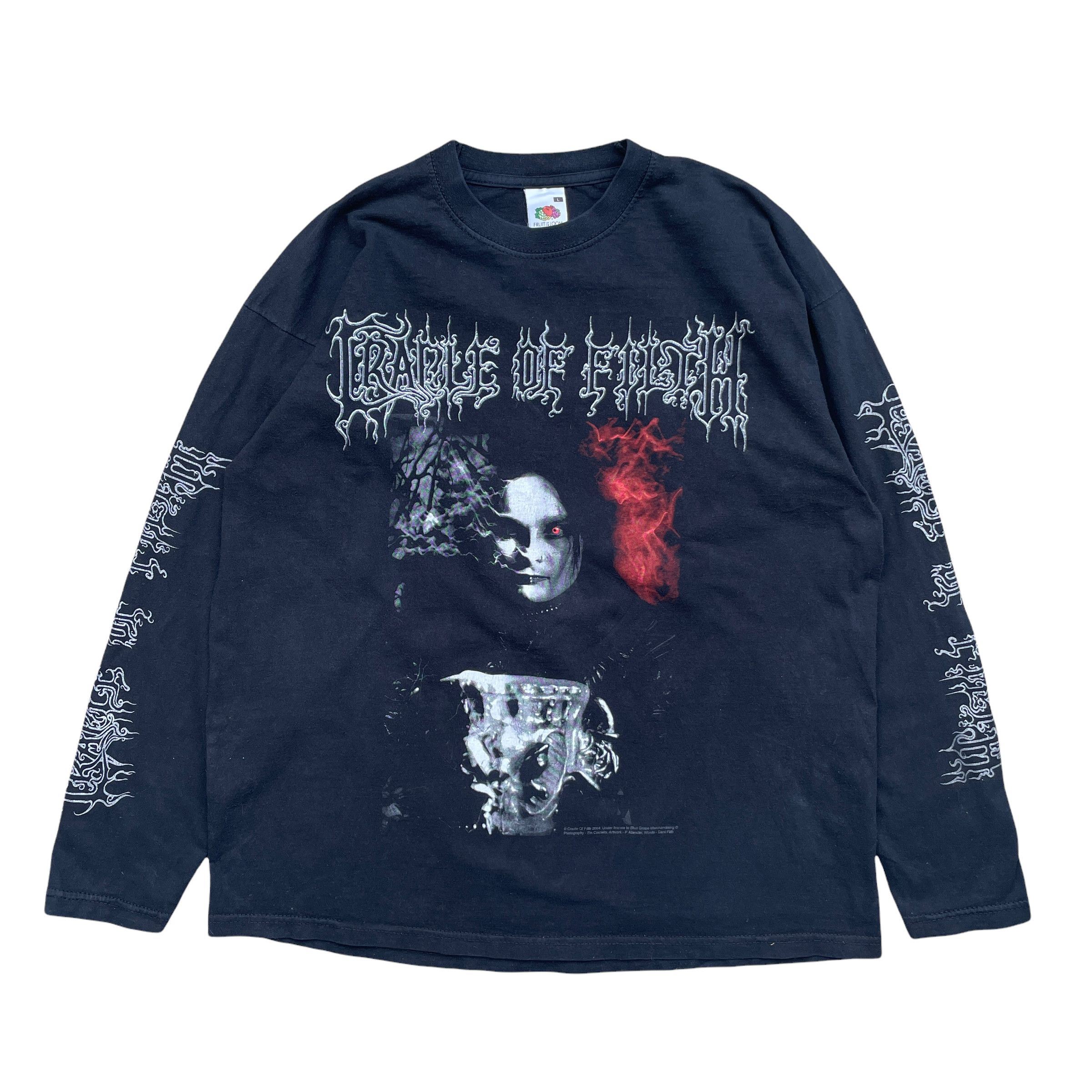 Band Tees × Fruit Of The Loom × Vintage Vintage 2004 Cradle Of 