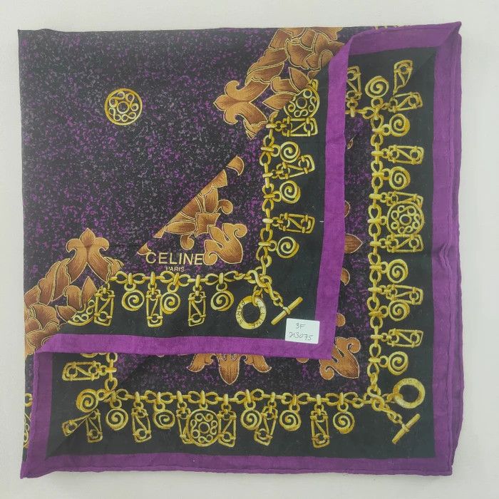 Celine Celine Handkerchief/ Headkerchief/ Bandan - 3F213075 Size ONE SIZE - 1 Thumbnail