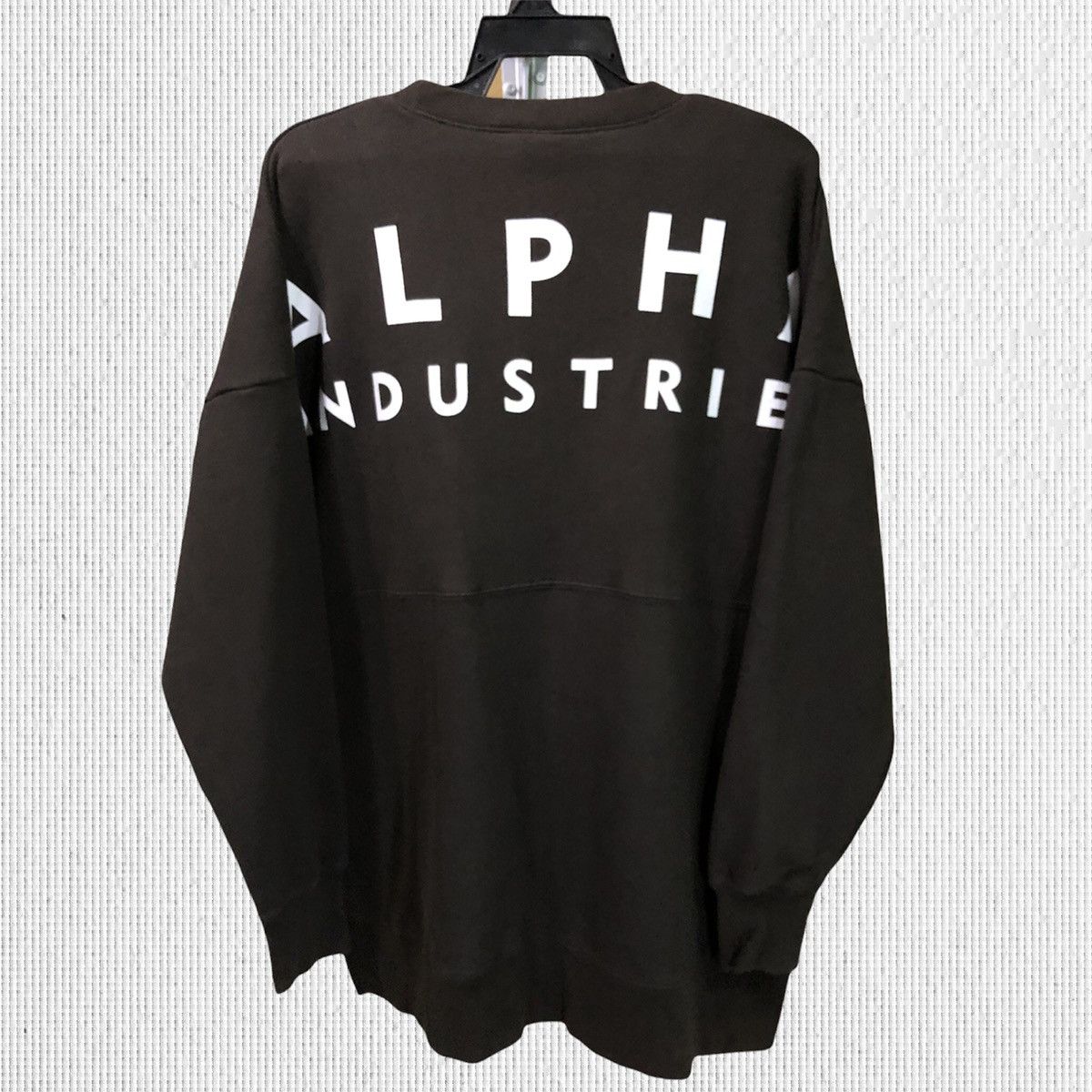 Vintage Alpha Industries Big Logo Spell Out Sweatshirt