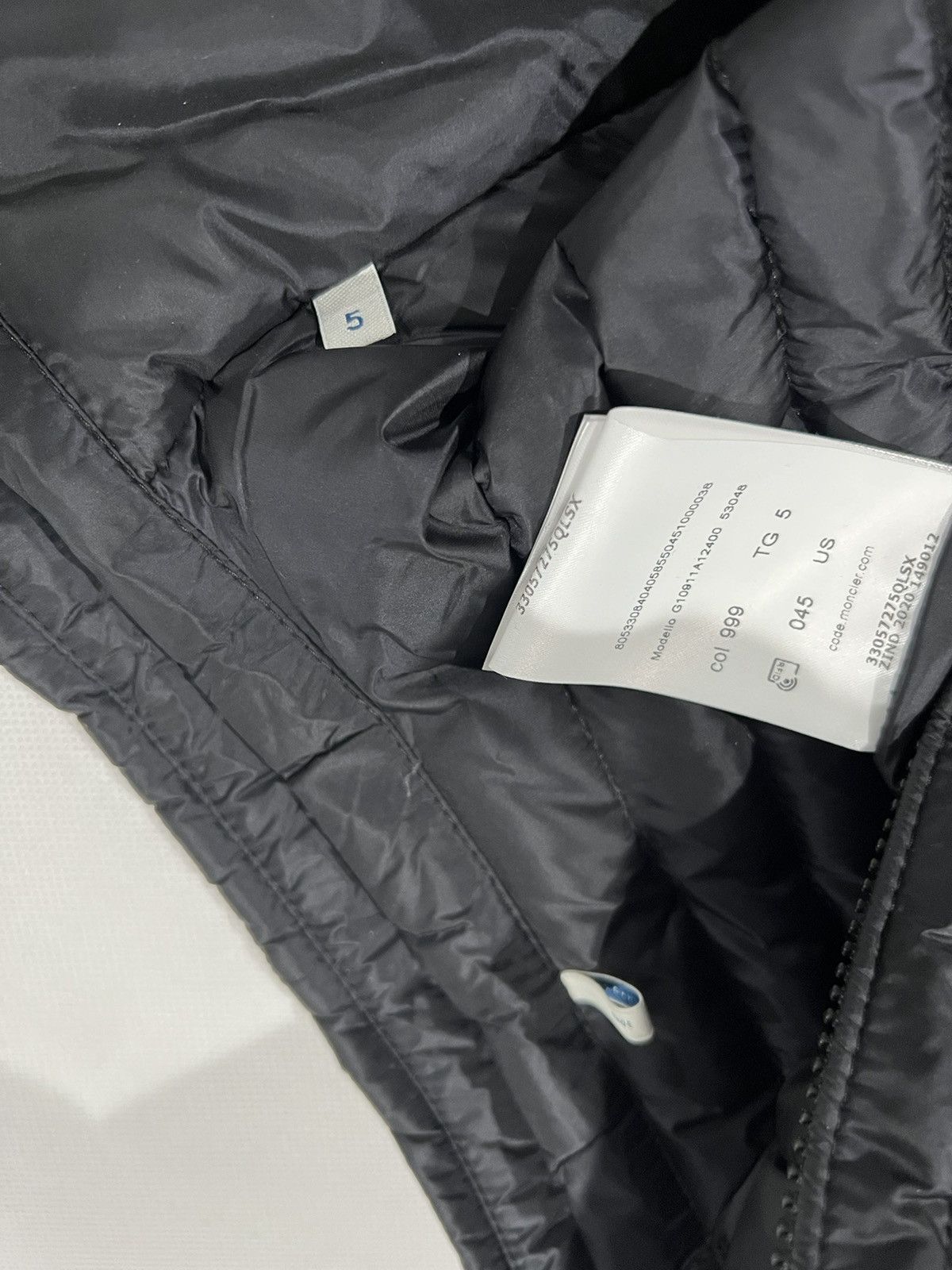 Moncler Moncler biker lightweight puffer. 5/XXL. 1450 Size US XL / EU 56 / 4 - 4 Thumbnail
