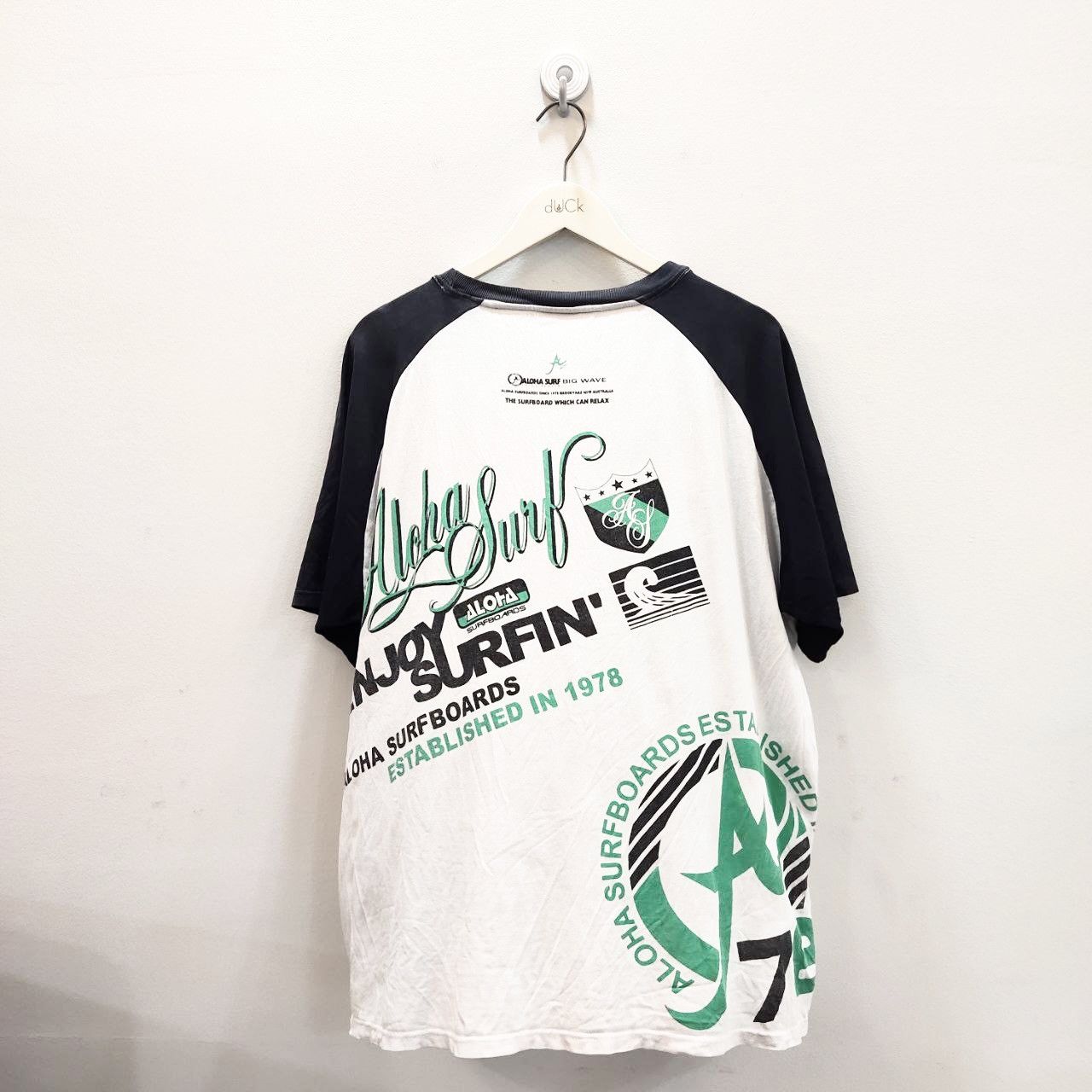 Vintage ALOHA SURF AUSTRALIA BROOKVAILE NSW AUSTRALIA SINCE 1978 Size US XL / EU 56 / 4 - 10 Thumbnail