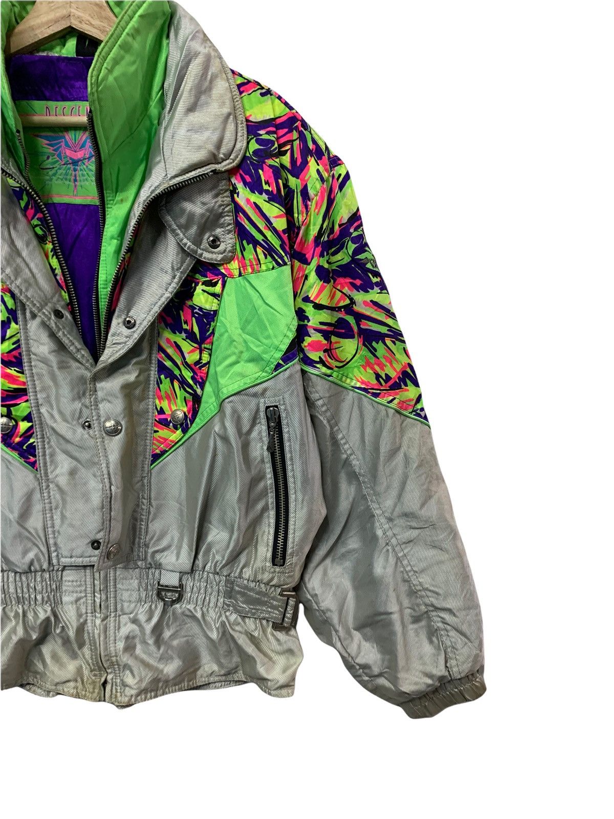 Descente 🔥VTG DESCENTE MULTICOLOUR SKI JACKETS Size US M / EU 48-50 / 2 - 3 Thumbnail