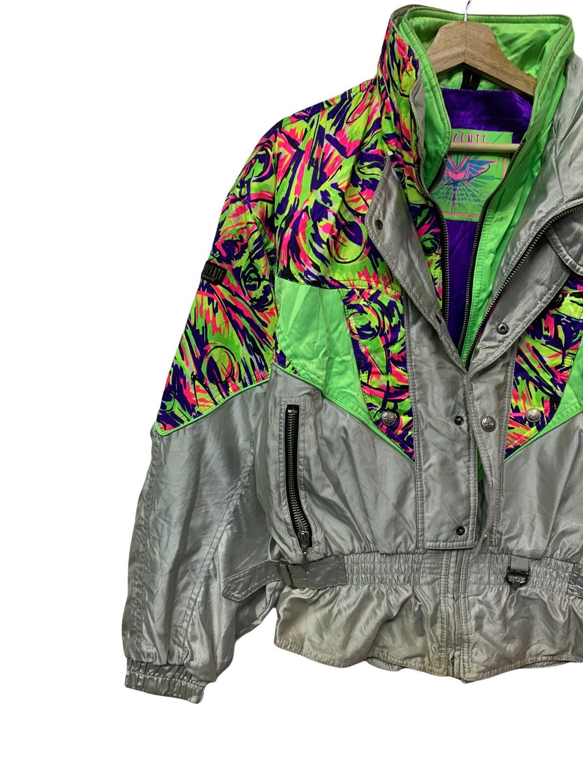 Descente 🔥VTG DESCENTE MULTICOLOUR SKI JACKETS Size US M / EU 48-50 / 2 - 2 Thumbnail