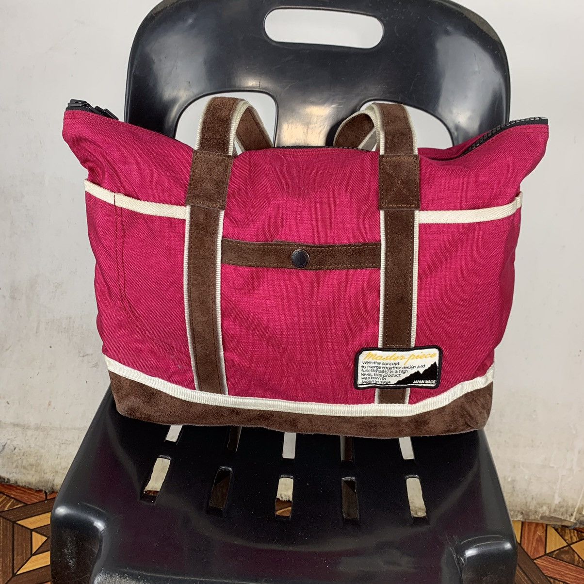 MasterPiece Masterpiece Tote Bag & Leather Canvas Size ONE SIZE - 1 Thumbnail
