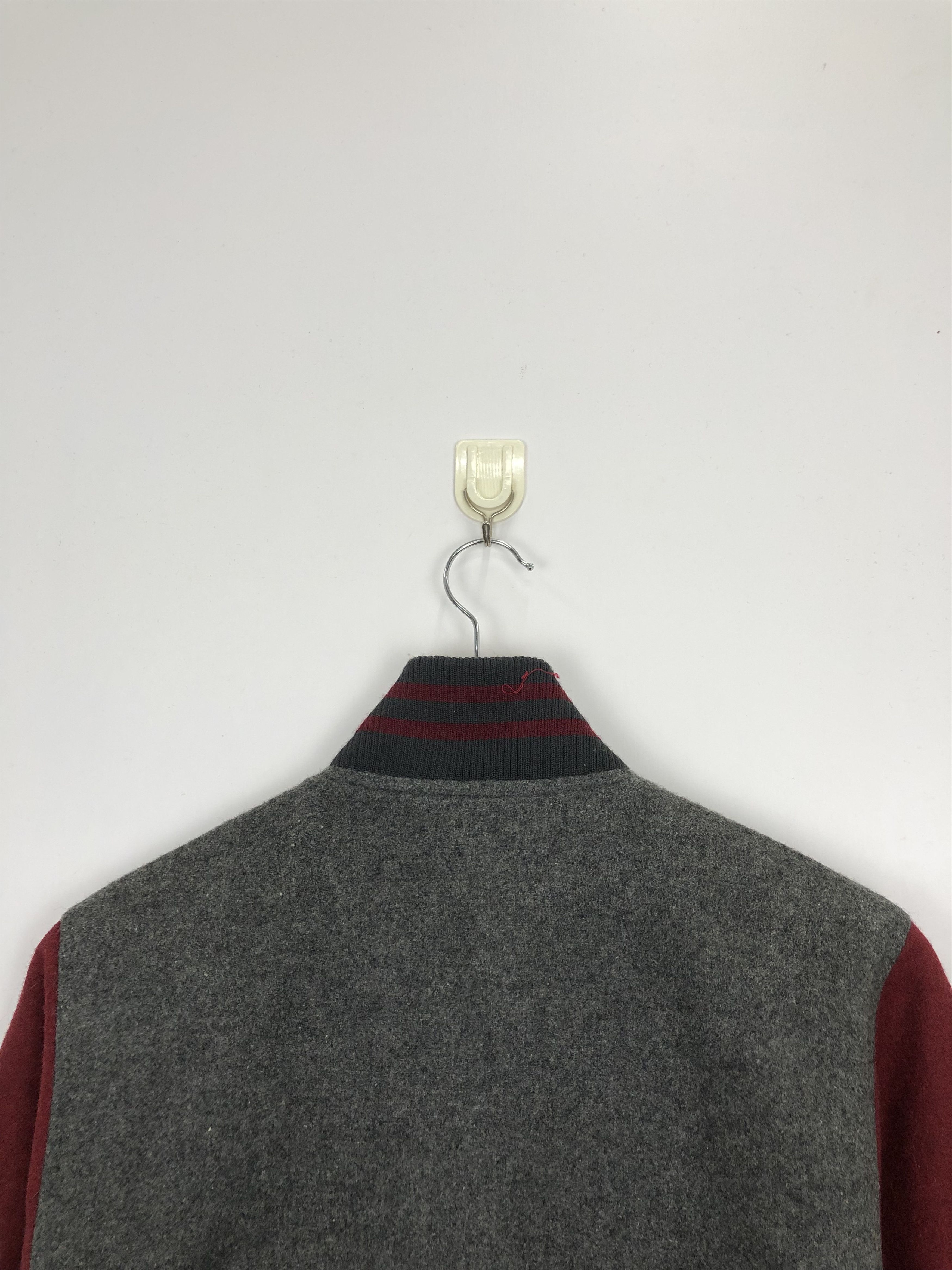 Vintage Vintage 90s Boston Student Club Varsity Jacket Wool V0359 Size US M / EU 48-50 / 2 - 4 Thumbnail