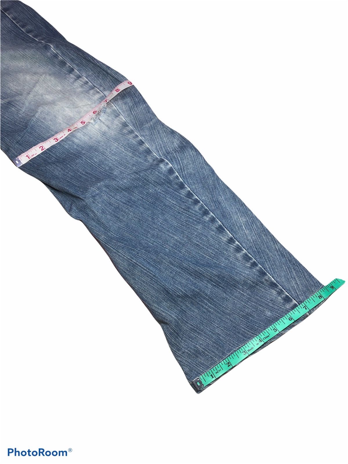 Edwin × Japanese Brand TWIST CURVE⚡️EDWIN XV FUNCTION DISTRESSED DENIM Size US 32 / EU 48 - 10 Thumbnail