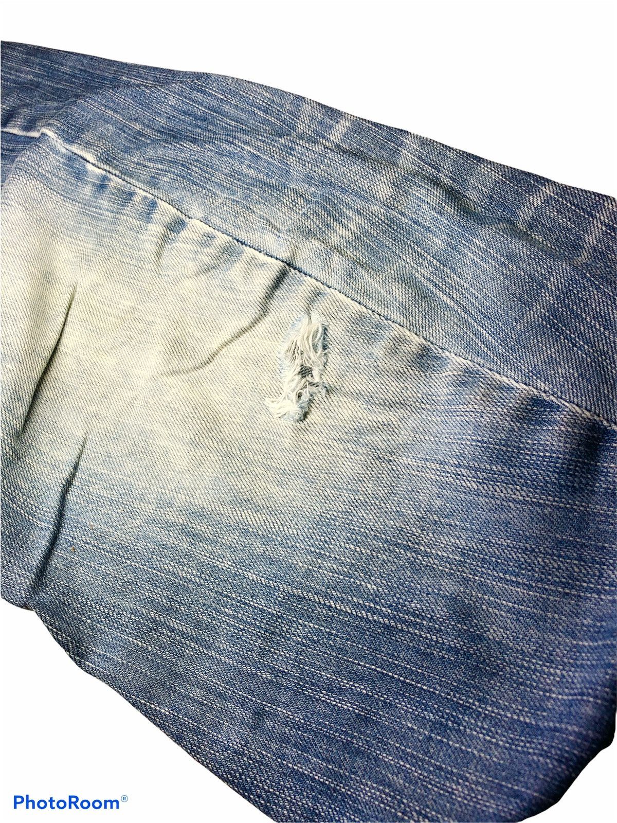 Edwin × Japanese Brand TWIST CURVE⚡️EDWIN XV FUNCTION DISTRESSED DENIM Size US 32 / EU 48 - 4 Thumbnail