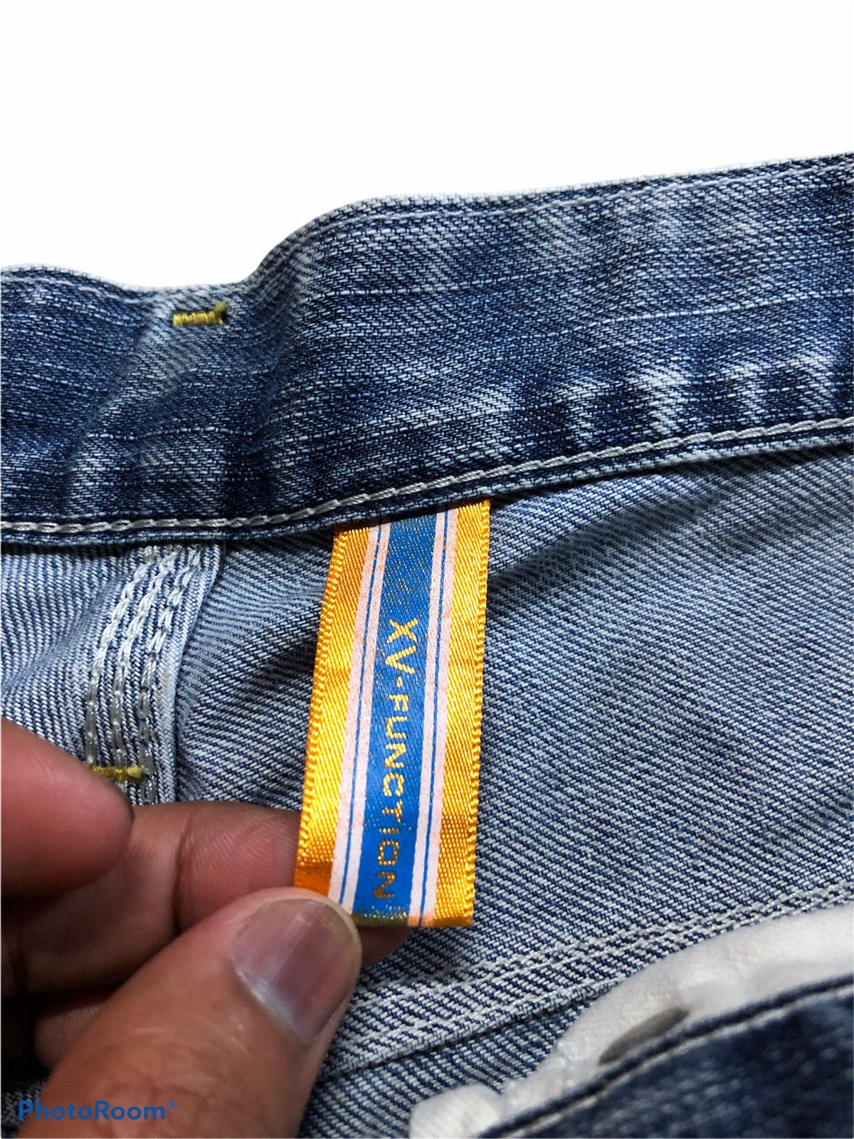 Edwin × Japanese Brand TWIST CURVE⚡️EDWIN XV FUNCTION DISTRESSED DENIM Size US 32 / EU 48 - 5 Thumbnail