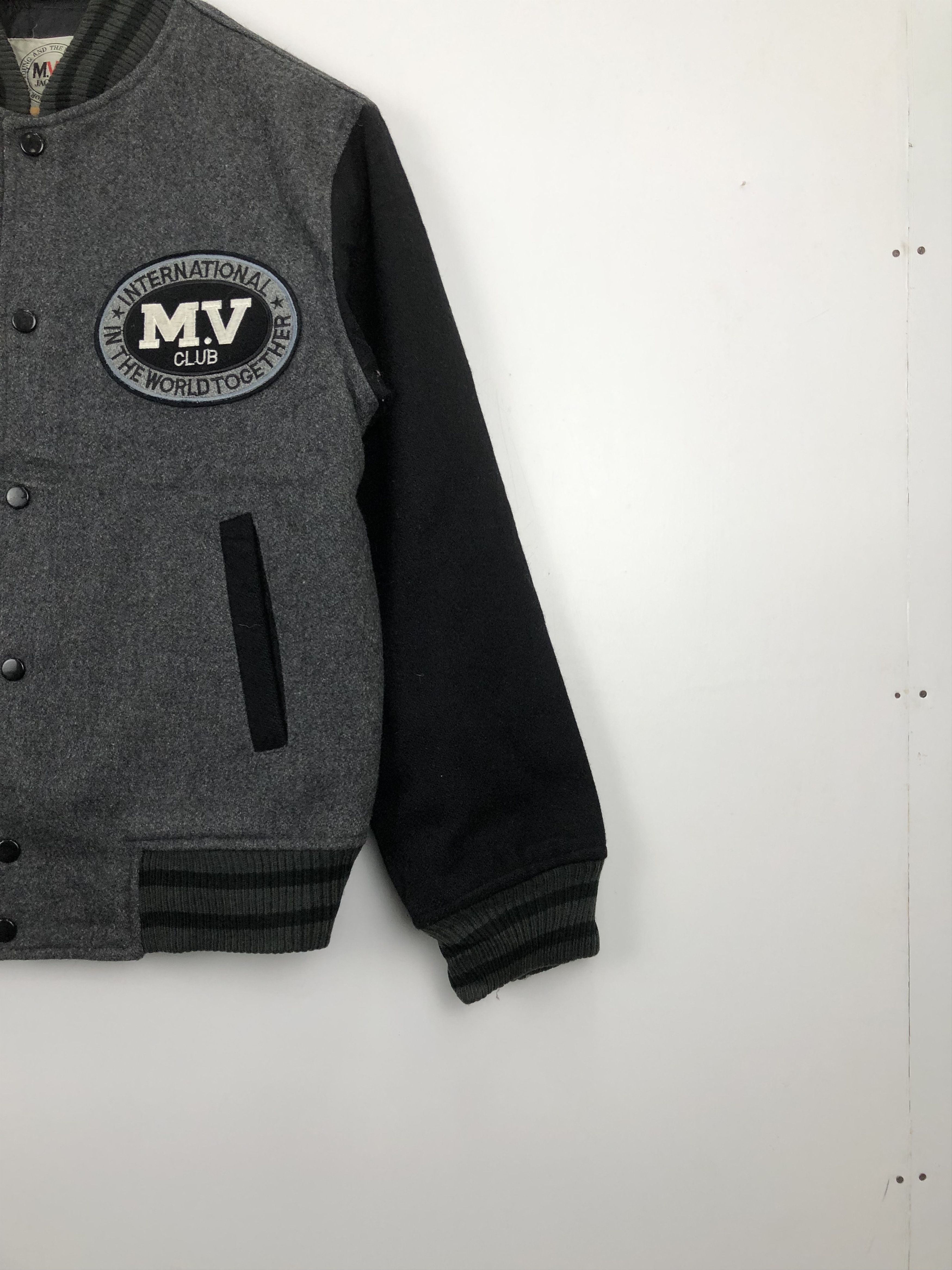 Japanese Brand Vintage Japanese Brand Wool Varsity Jacket V0363 Size US M / EU 48-50 / 2 - 7 Thumbnail