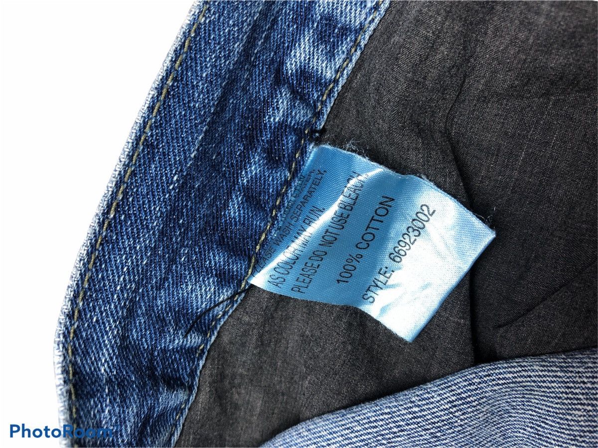 Japanese Brand TWIST LEG DISTRESSED DENIM Size US 32 / EU 48 - 6 Thumbnail