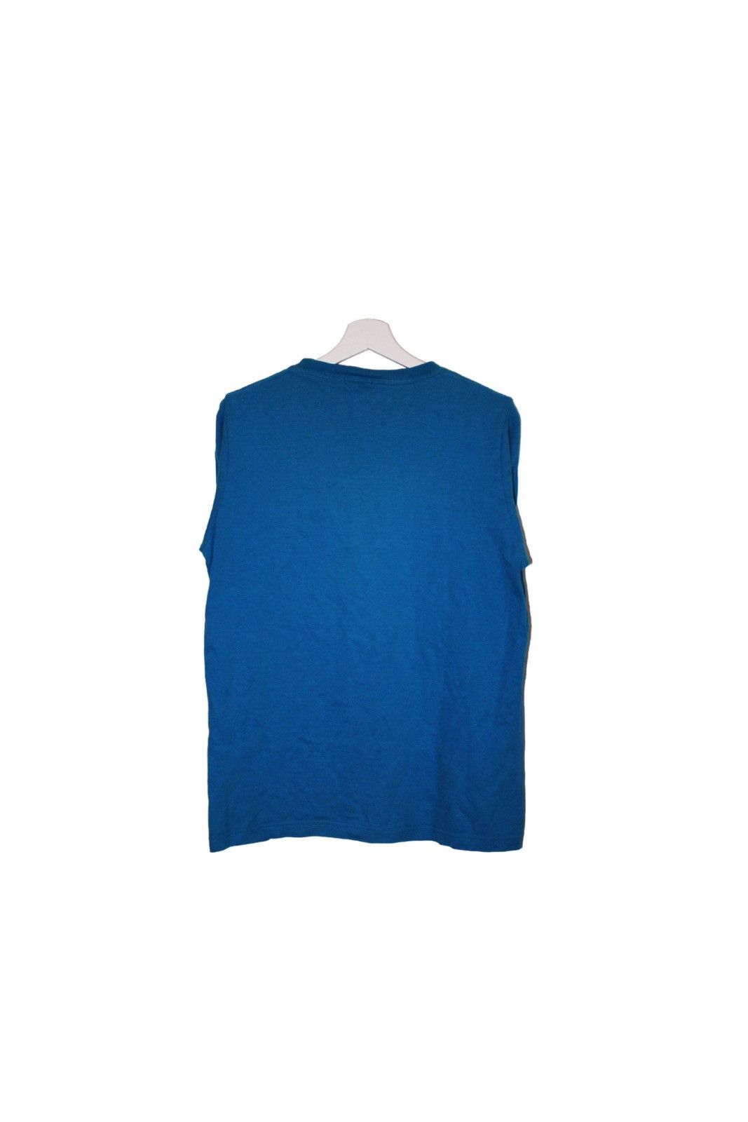 Polo Ralph Lauren × Ralph Lauren × Vintage Vintage Polo Sport T Shirt Spell out Logo Light Blue 90s Size US L / EU 52-54 / 3 - 3 Thumbnail