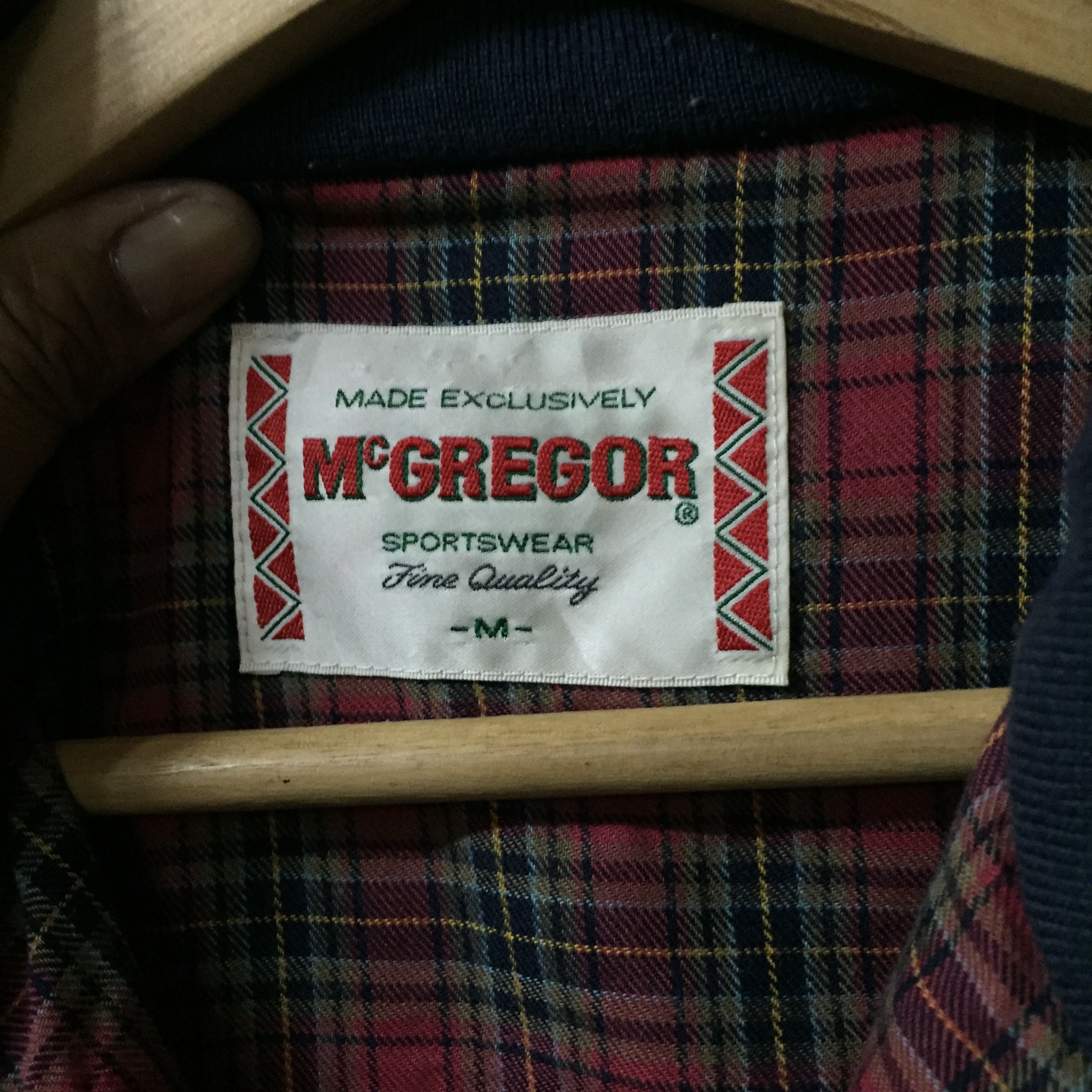 Japanese Brand Vintage 90’s Mcgregor Light Jacket Double Pocket Zipper Size US M / EU 48-50 / 2 - 4 Thumbnail