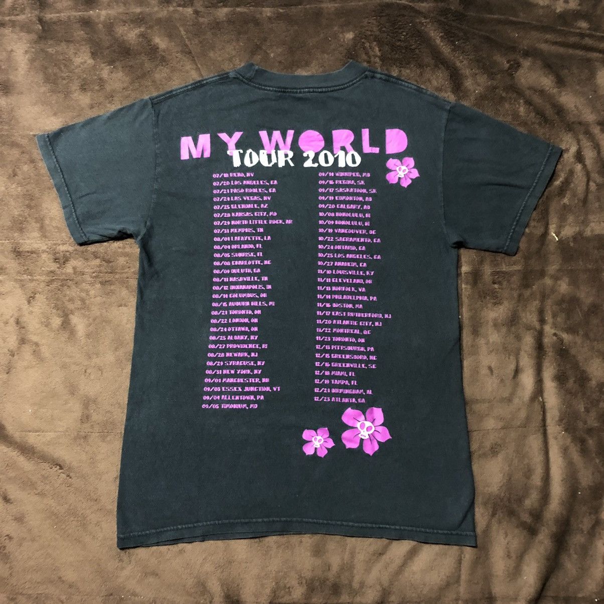 Band Tees × Vintage Vintage 2010 Justin Bieber Tour T Shirt Size US S / EU 44-46 / 1 - 3 Thumbnail