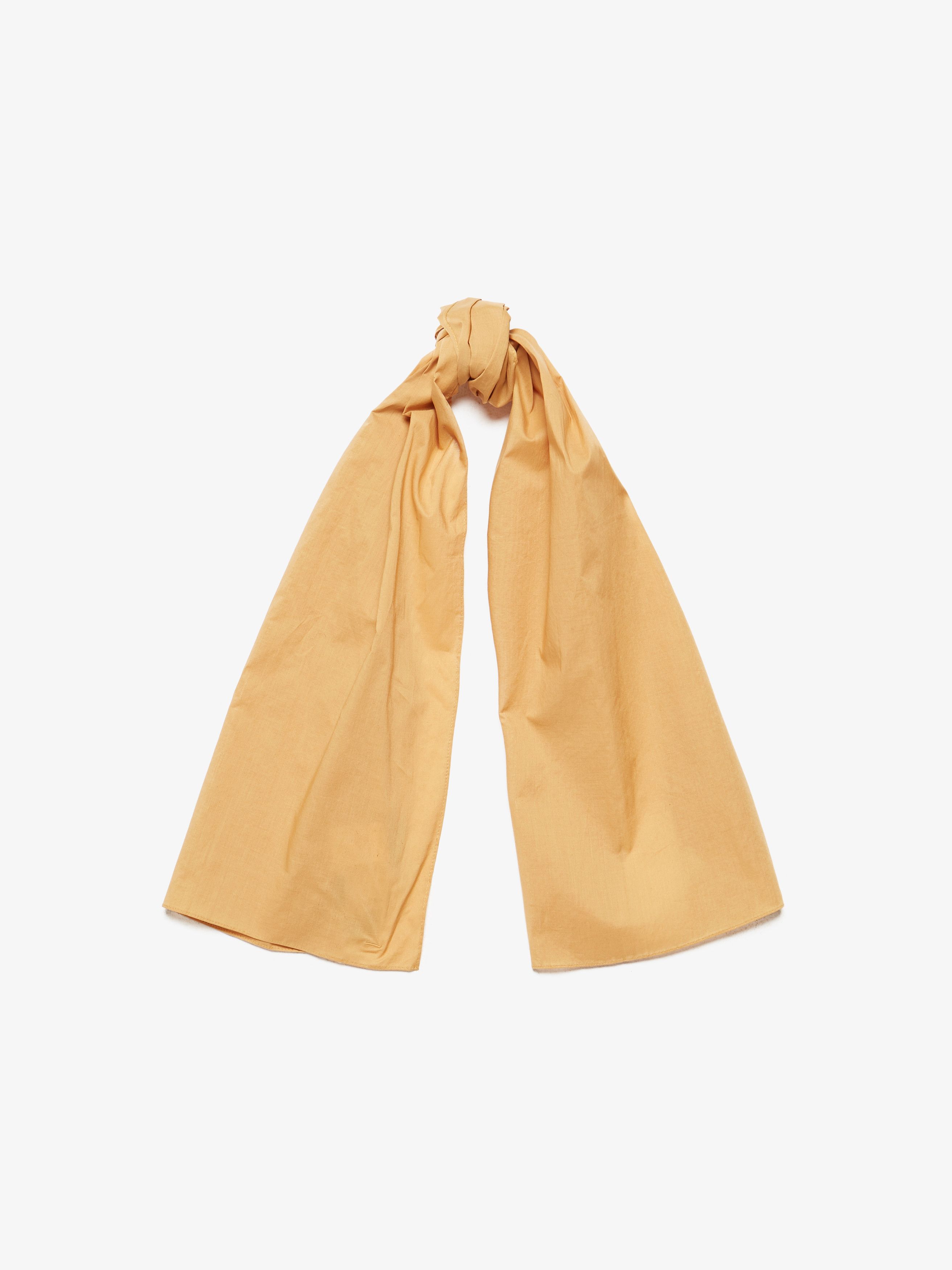 Yohji Yamamoto Beige Cotton Scarf | Grailed