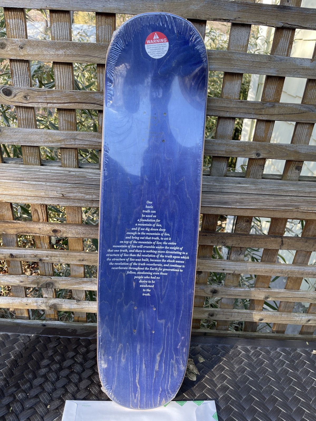Fucking Awesome Jason Dill 9/11 Hologram Deck | Grailed