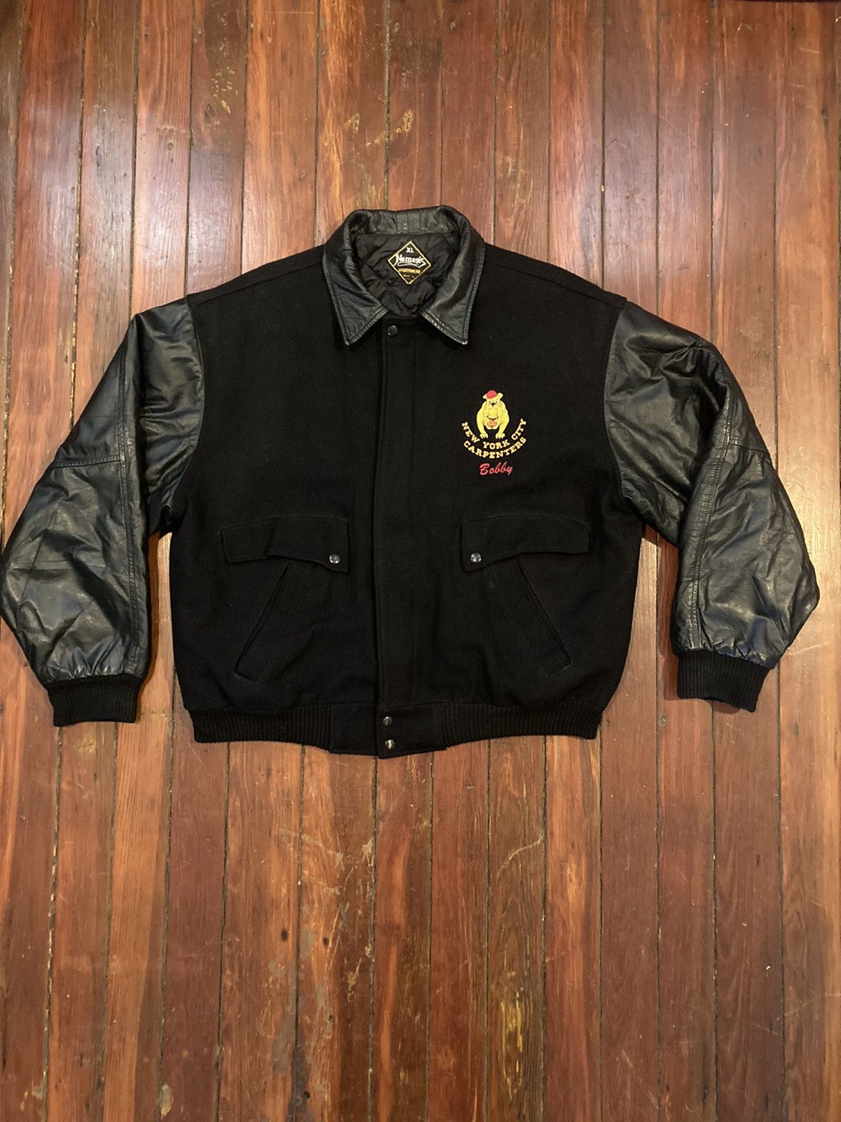 Union × Varsity Jacket × Vintage New York Union Letterman Jacket ...