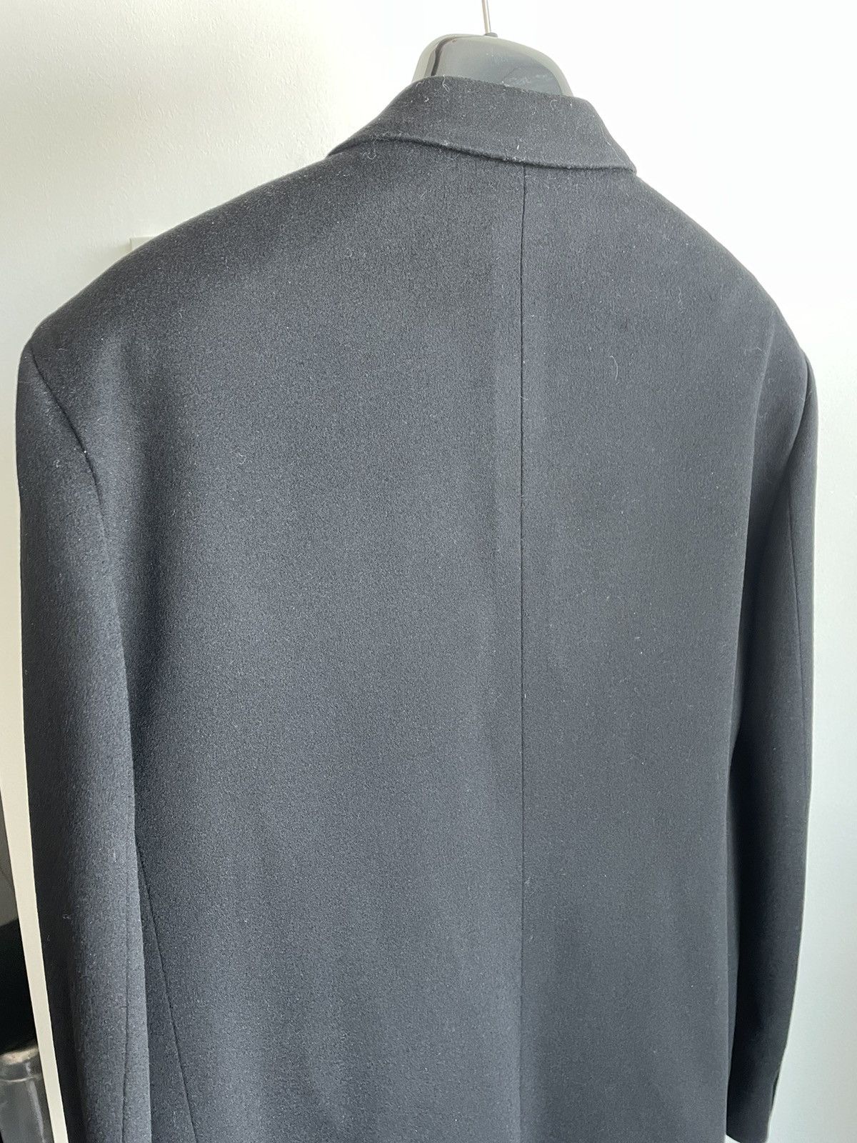 Hedi Slimane × Saint Laurent Paris × Yves Saint Laurent $4,200 Value Runway Saint Laurent Cashmere Wool Coat Size US L / EU 52-54 / 3 - 16 Thumbnail