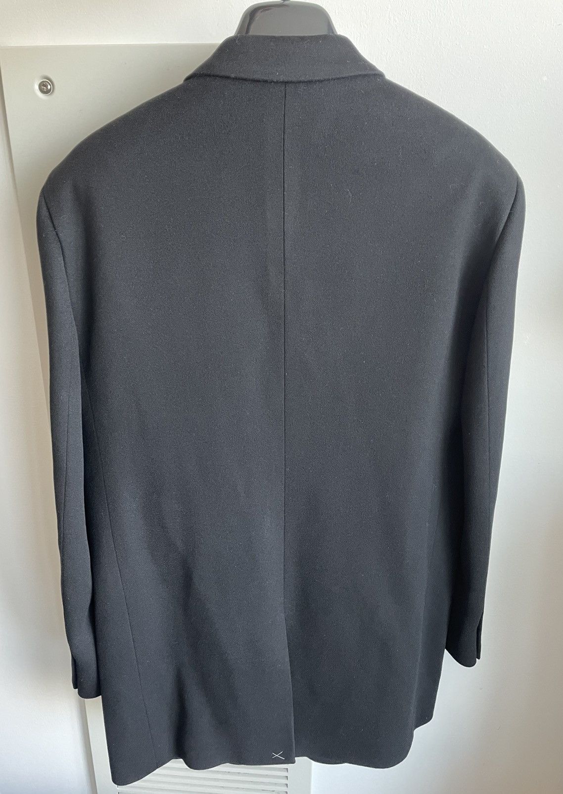 Hedi Slimane × Saint Laurent Paris × Yves Saint Laurent $4,200 Value Runway Saint Laurent Cashmere Wool Coat Size US L / EU 52-54 / 3 - 15 Thumbnail
