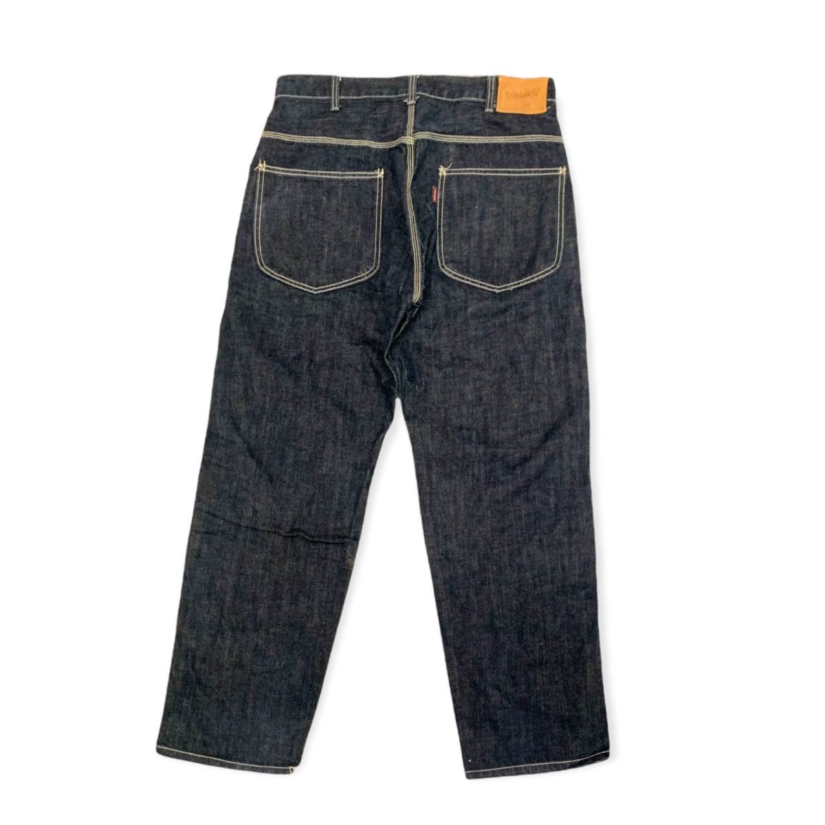 Sasquatchfabrix Worker Raw Denim Indigo Jeans Size US 33 - 5 Thumbnail