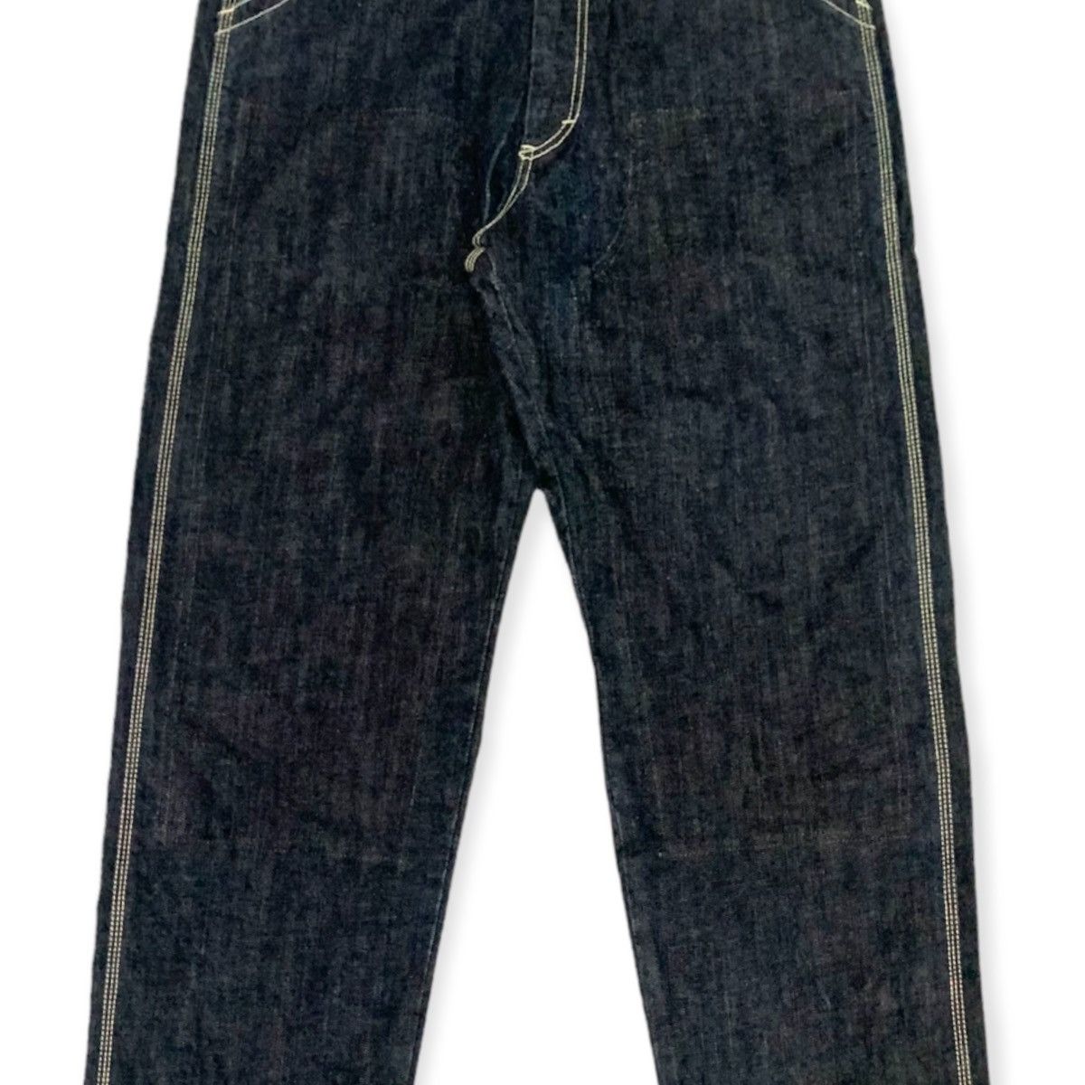 Sasquatchfabrix Worker Raw Denim Indigo Jeans Size US 33 - 3 Thumbnail