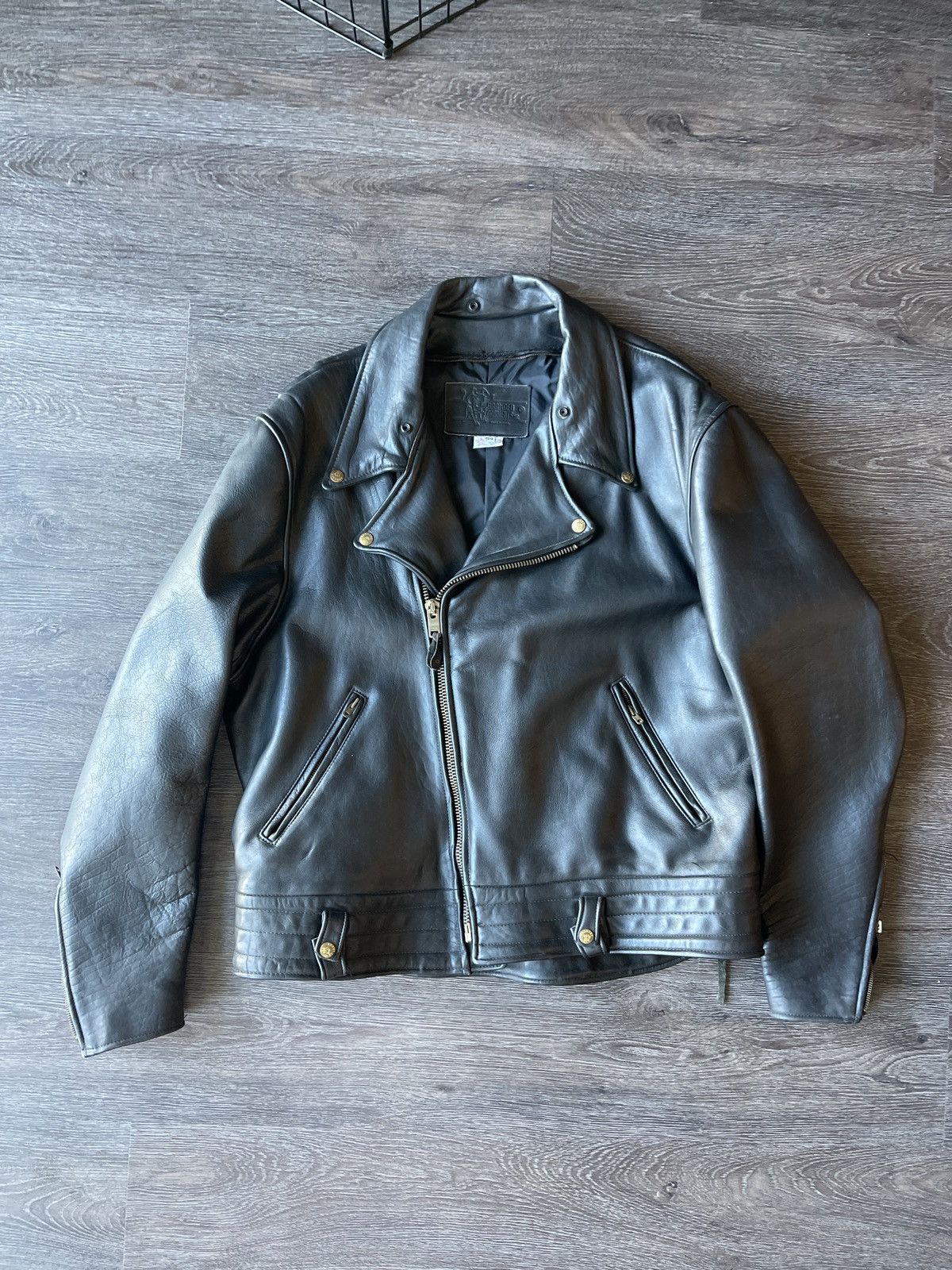 Vintage Branded Garments Leather Moto Jacket