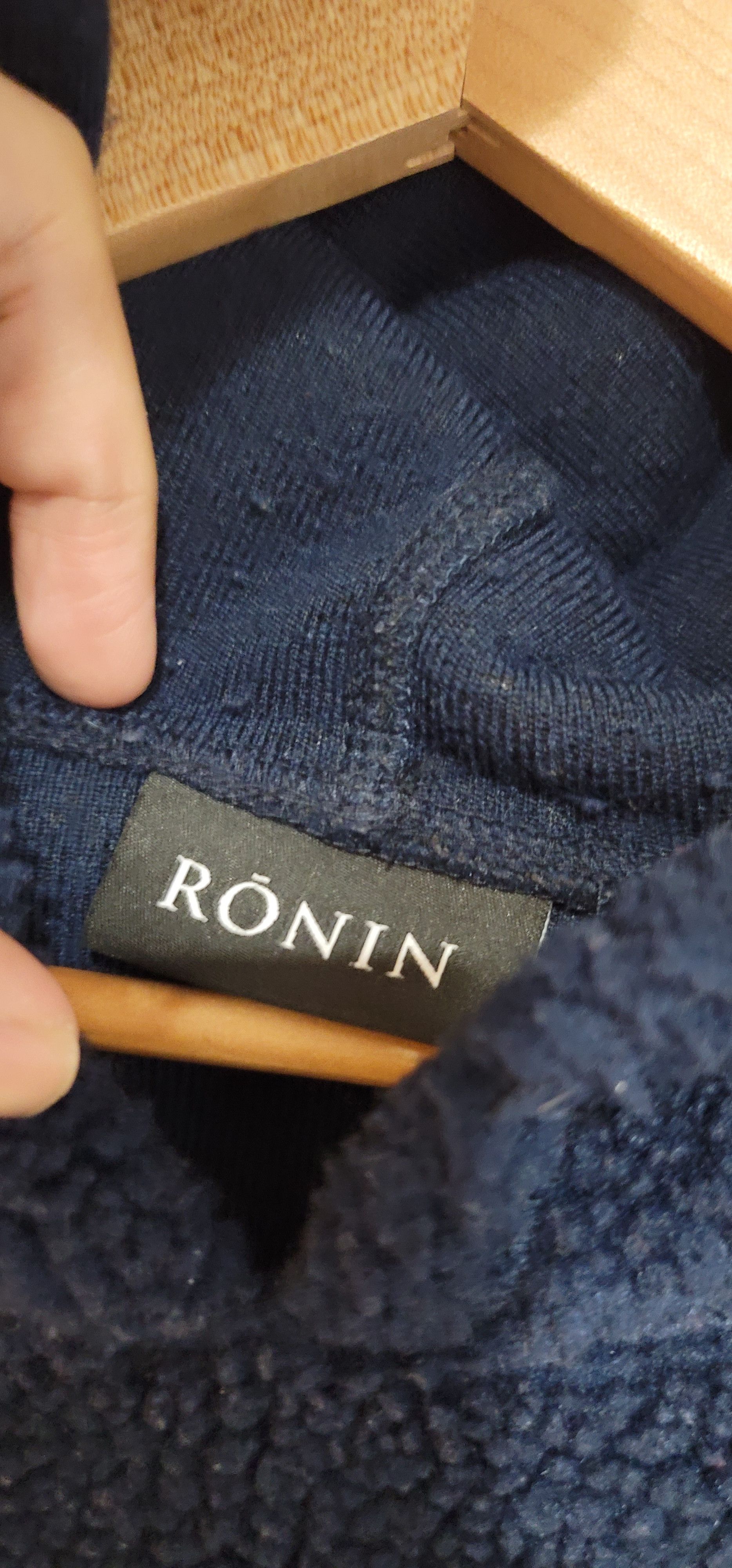 Ronin Division Navy Sherpa Hoodie Size US L / EU 52-54 / 3 - 3 Thumbnail