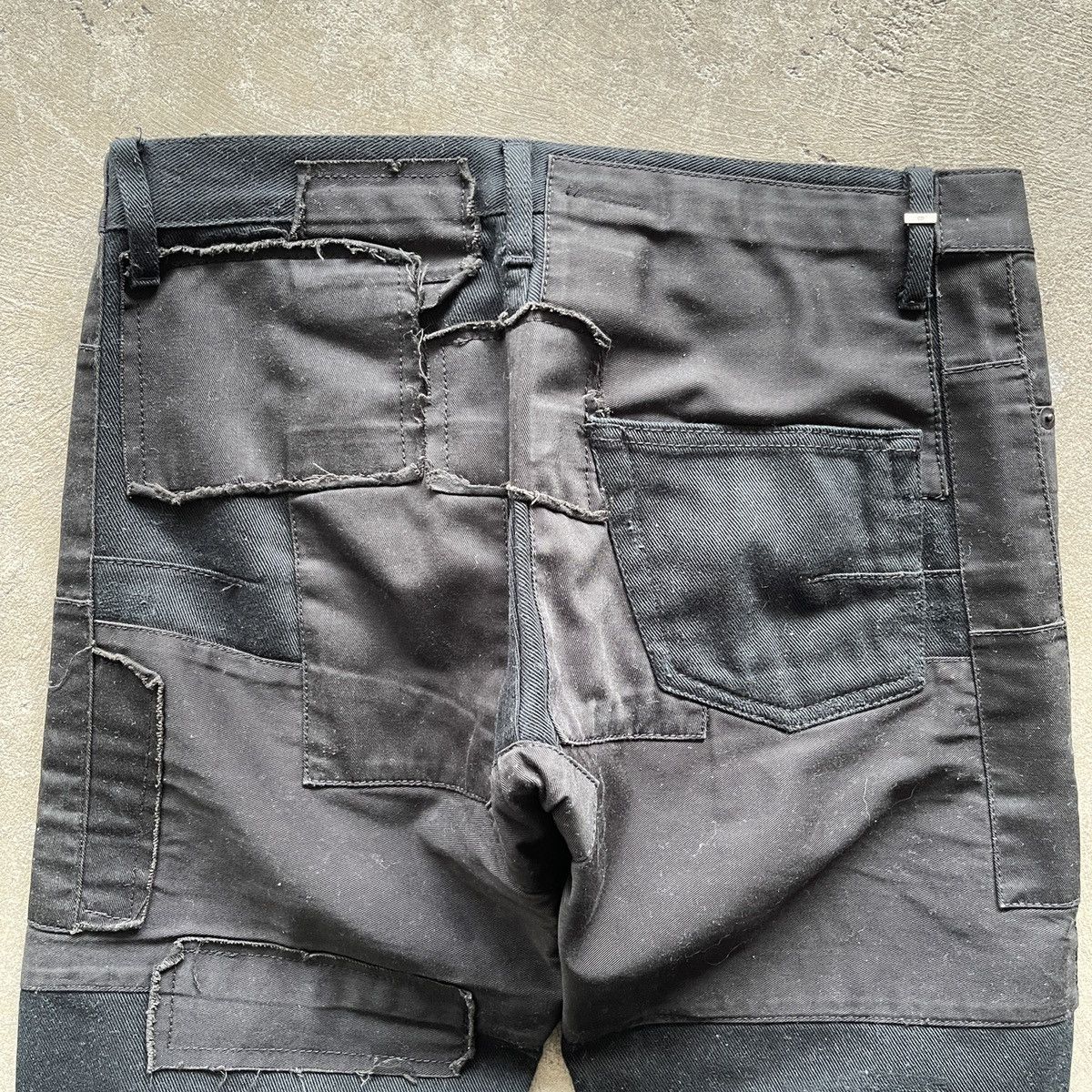 Dior × Hedi Slimane Dior Aw07 navigate black patchwork denim *SEND OFFERS* Size US 29 - 7 Thumbnail