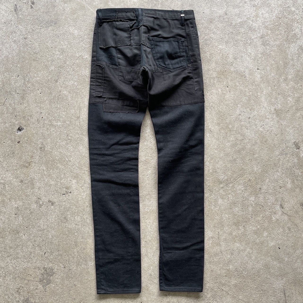Dior × Hedi Slimane Dior Aw07 navigate black patchwork denim *SEND OFFERS* Size US 29 - 6 Thumbnail