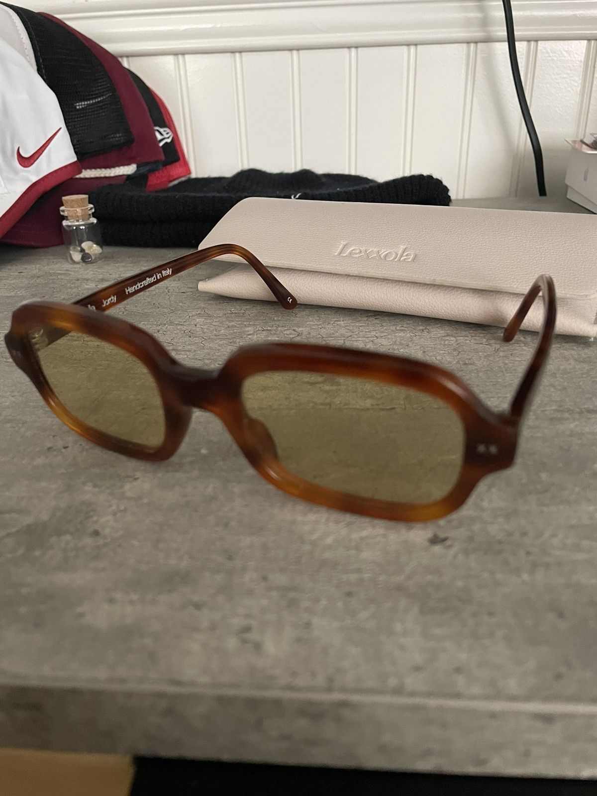 Lexxola Lexxola Jordy Tortoise/Yellow Sunglasses | Grailed