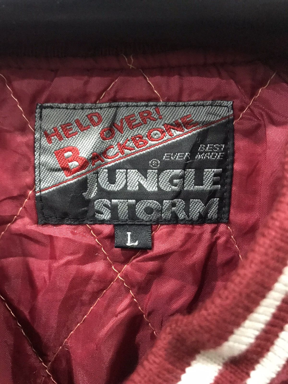 Japanese Brand JUNGLE STORM Japan Velvet Sukajan Quilted Dragon Embroidery Size US L / EU 52-54 / 3 - 3 Thumbnail