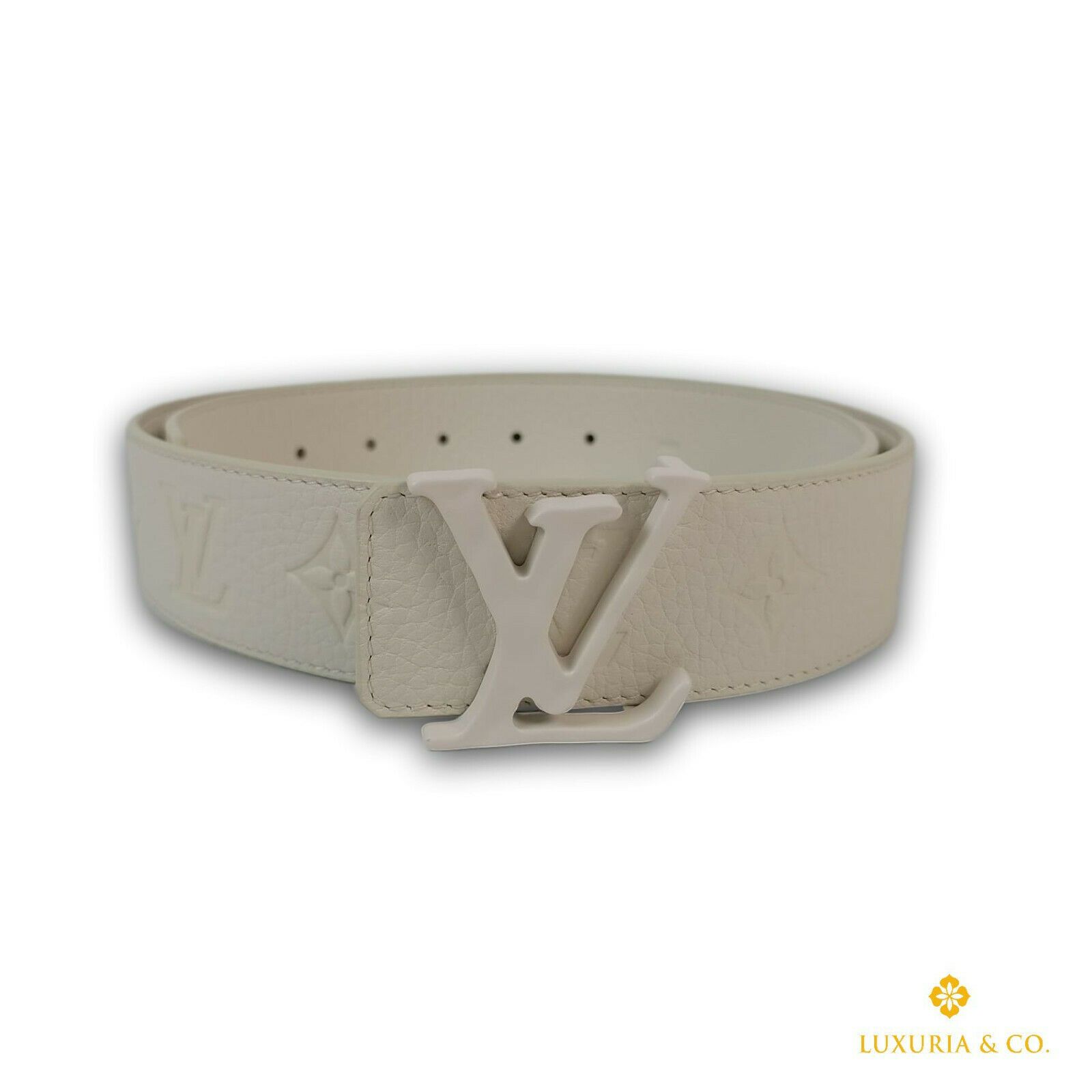 Louis Vuitton Virgil Abloh LV Initials Belt Reversible Distorted