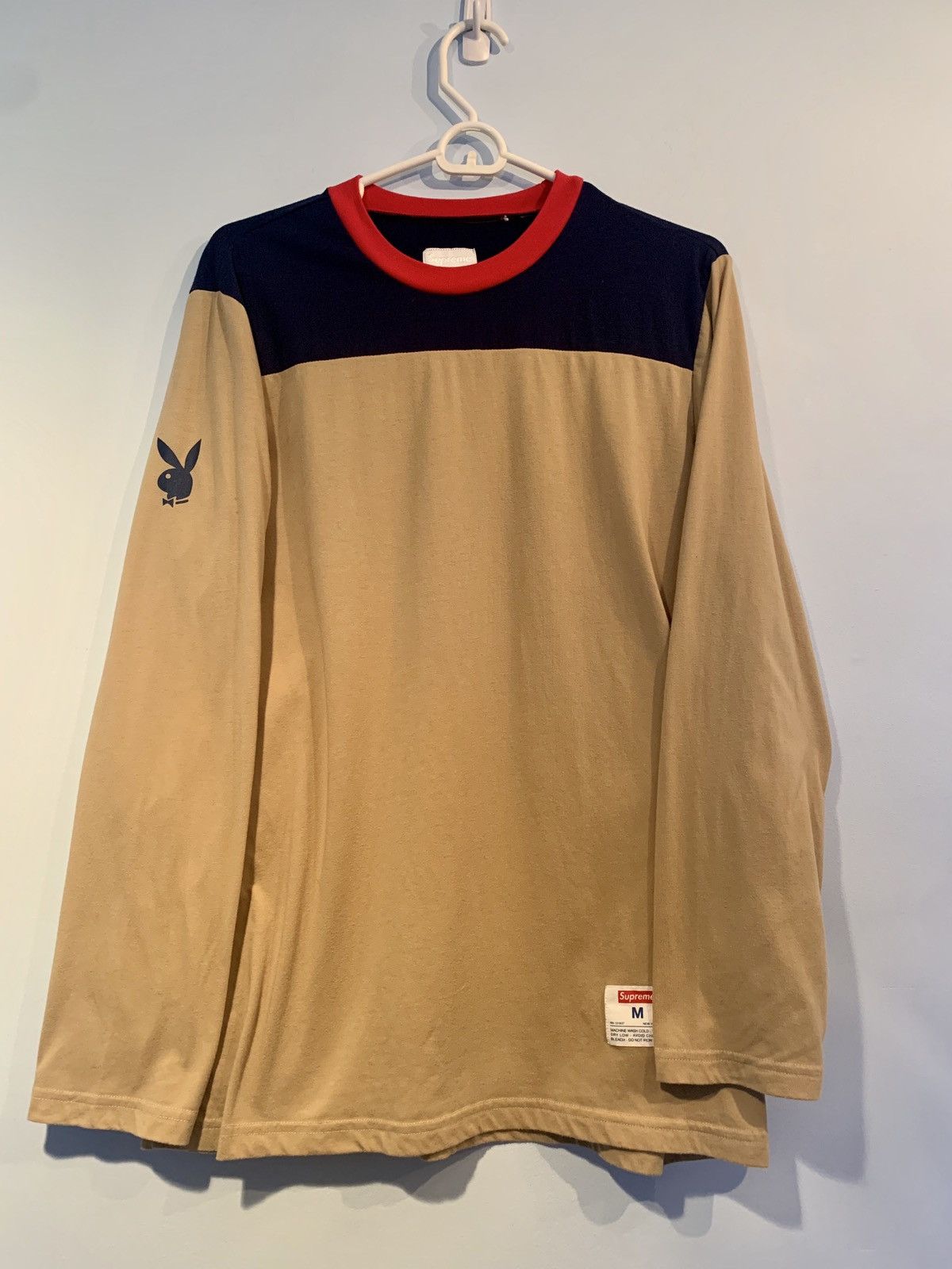image of Playboy Jersey Longsleeve, Men's (Size Medium)