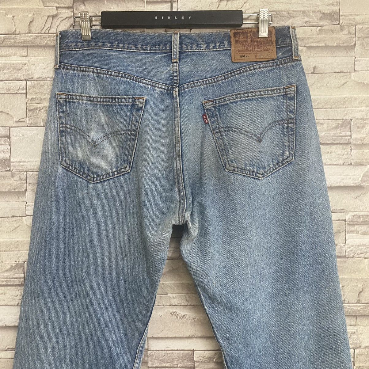 Levi's Vintage Levis 501xx Distressed Jeans 34x30 Size US 34 / EU 50 - 11 Thumbnail