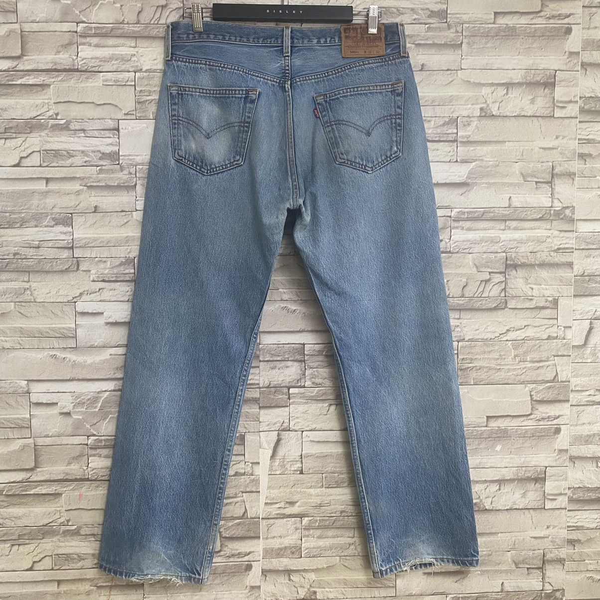 Levi's Vintage Levis 501xx Distressed Jeans 34x30 Size US 34 / EU 50 - 10 Thumbnail