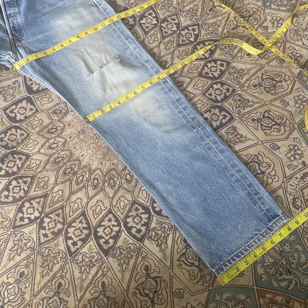 Levi's Vintage Levis 501xx Distressed Jeans 34x30 Size US 34 / EU 50 - 22 Thumbnail