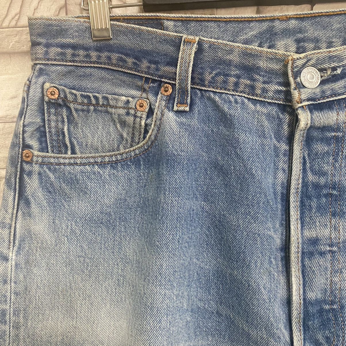 Levi's Vintage Levis 501xx Distressed Jeans 34x30 Size US 34 / EU 50 - 8 Thumbnail
