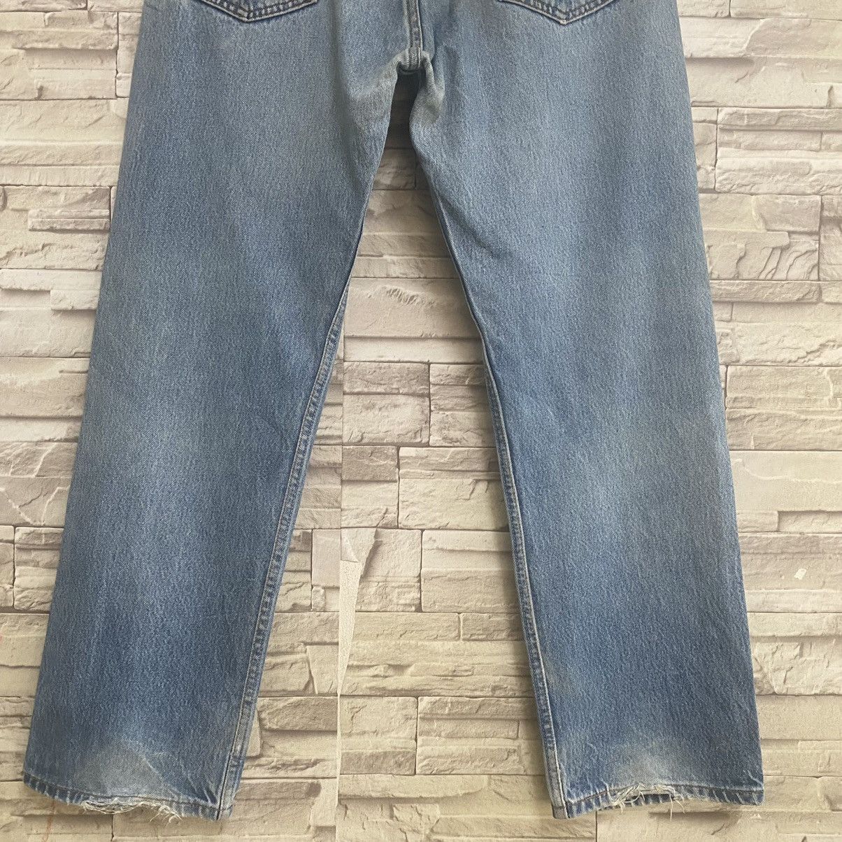 Levi's Vintage Levis 501xx Distressed Jeans 34x30 Size US 34 / EU 50 - 12 Thumbnail
