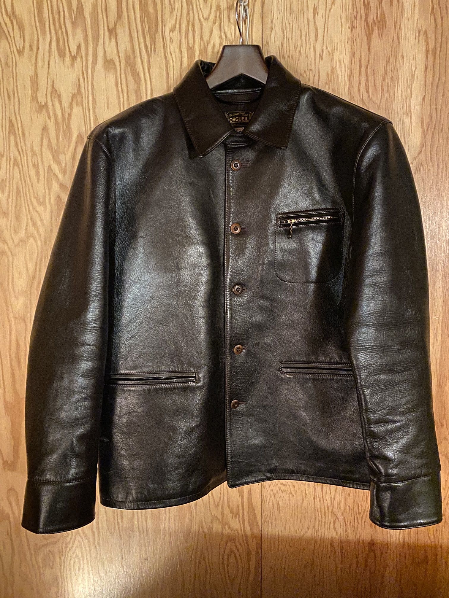 Orgueil Car Coat OR4035 Grailed
