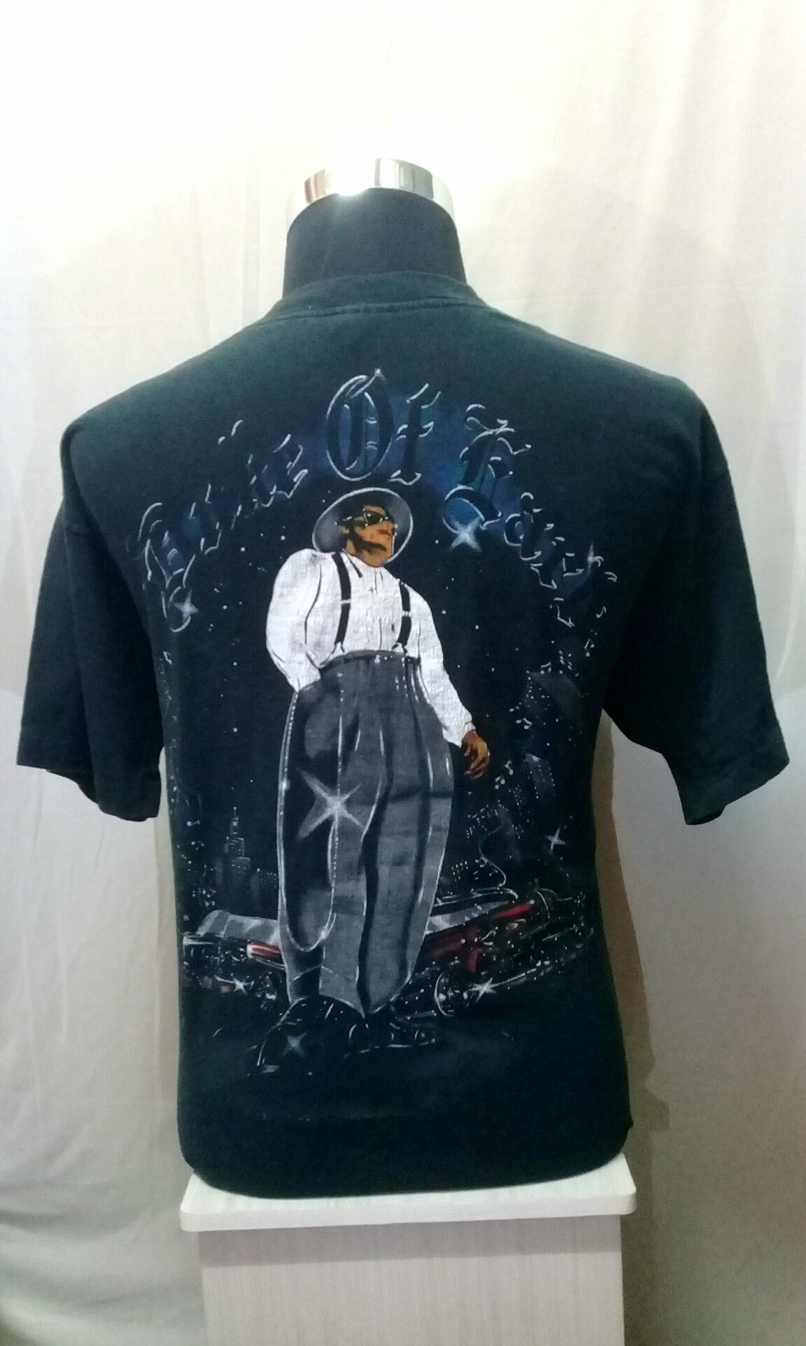 image of Band Tees x Rock T Shirt Vintage 90's Duke Of Earl Music Soul Doo-Wop in Black, Men's (Size XL)