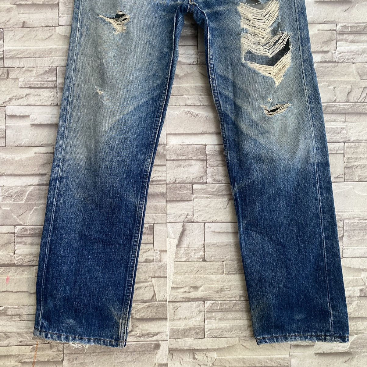 Levi's Vintage Levis 505 Grunge Denim Jeans Size US 32 / EU 48 - 5 Thumbnail