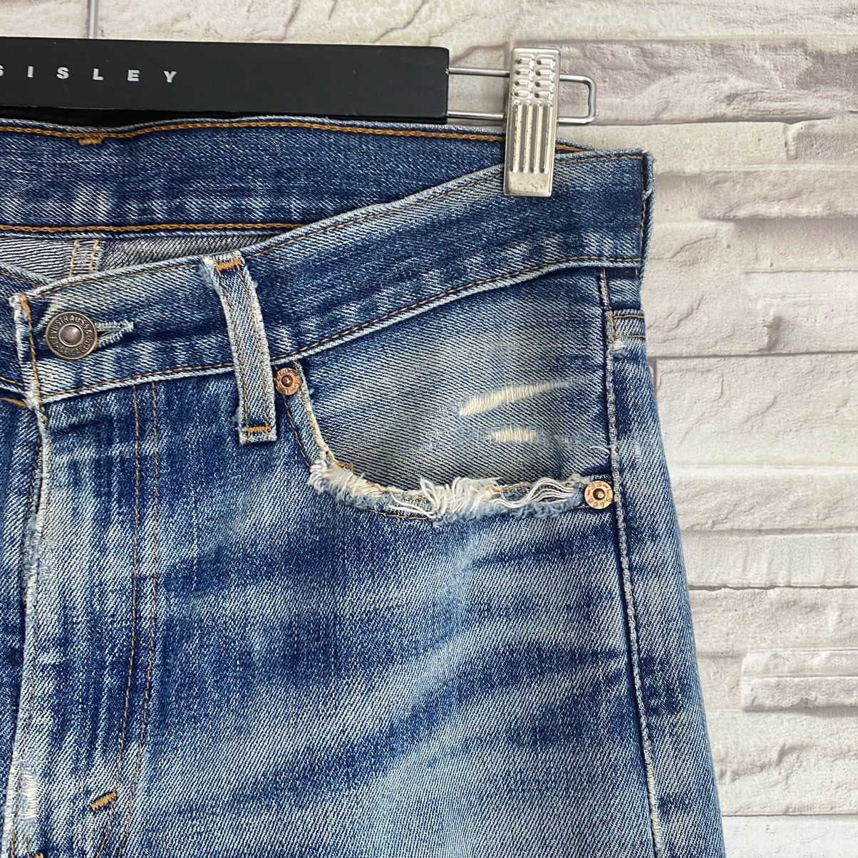 Levi's Vintage Levis 505 Grunge Denim Jeans Size US 32 / EU 48 - 11 Thumbnail