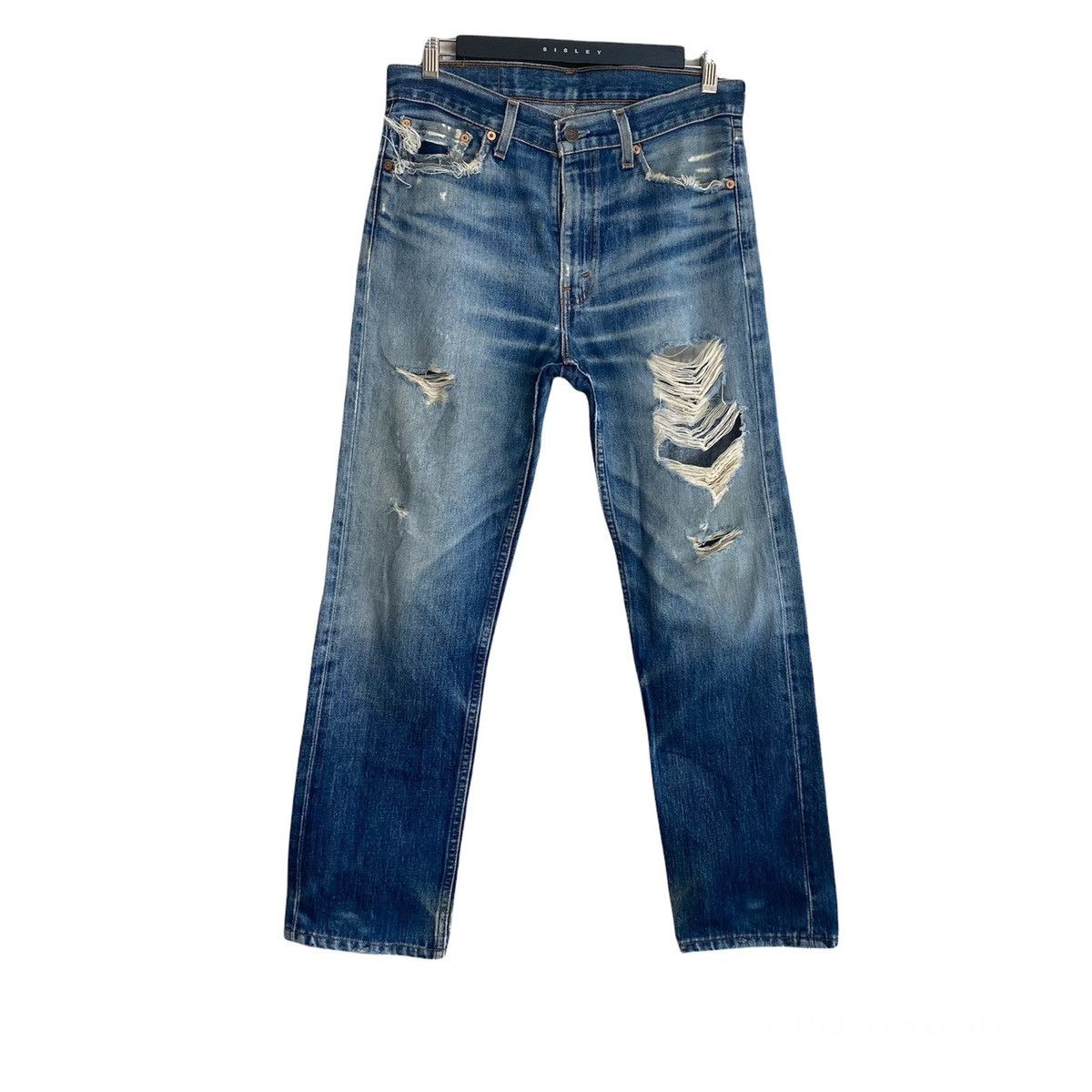 Levi's Vintage Levis 505 Grunge Denim Jeans Size US 32 / EU 48 - 1 Thumbnail